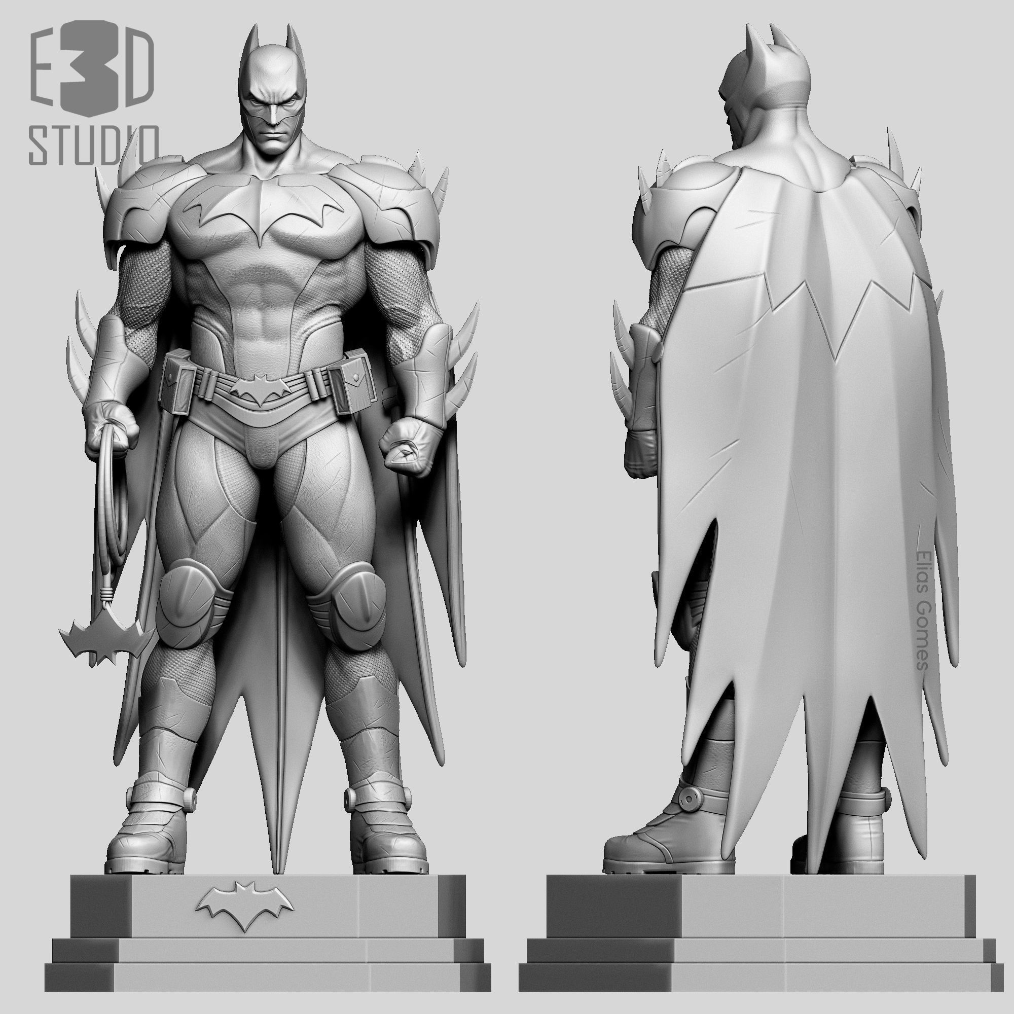 BATMAN   STL for 3D Printing 3D print model_2