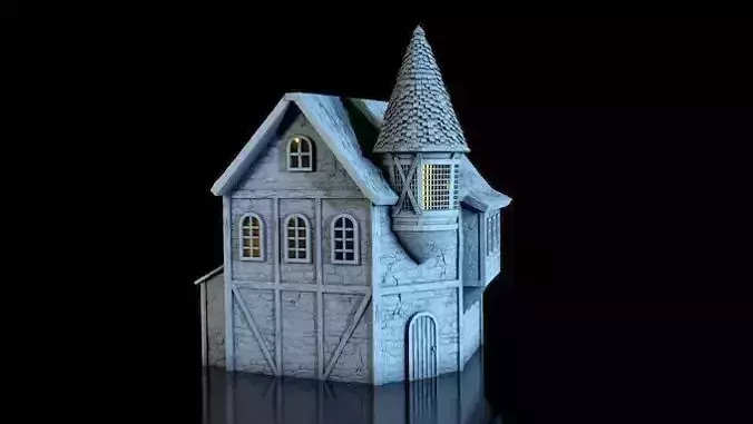 Residential building 3D print model