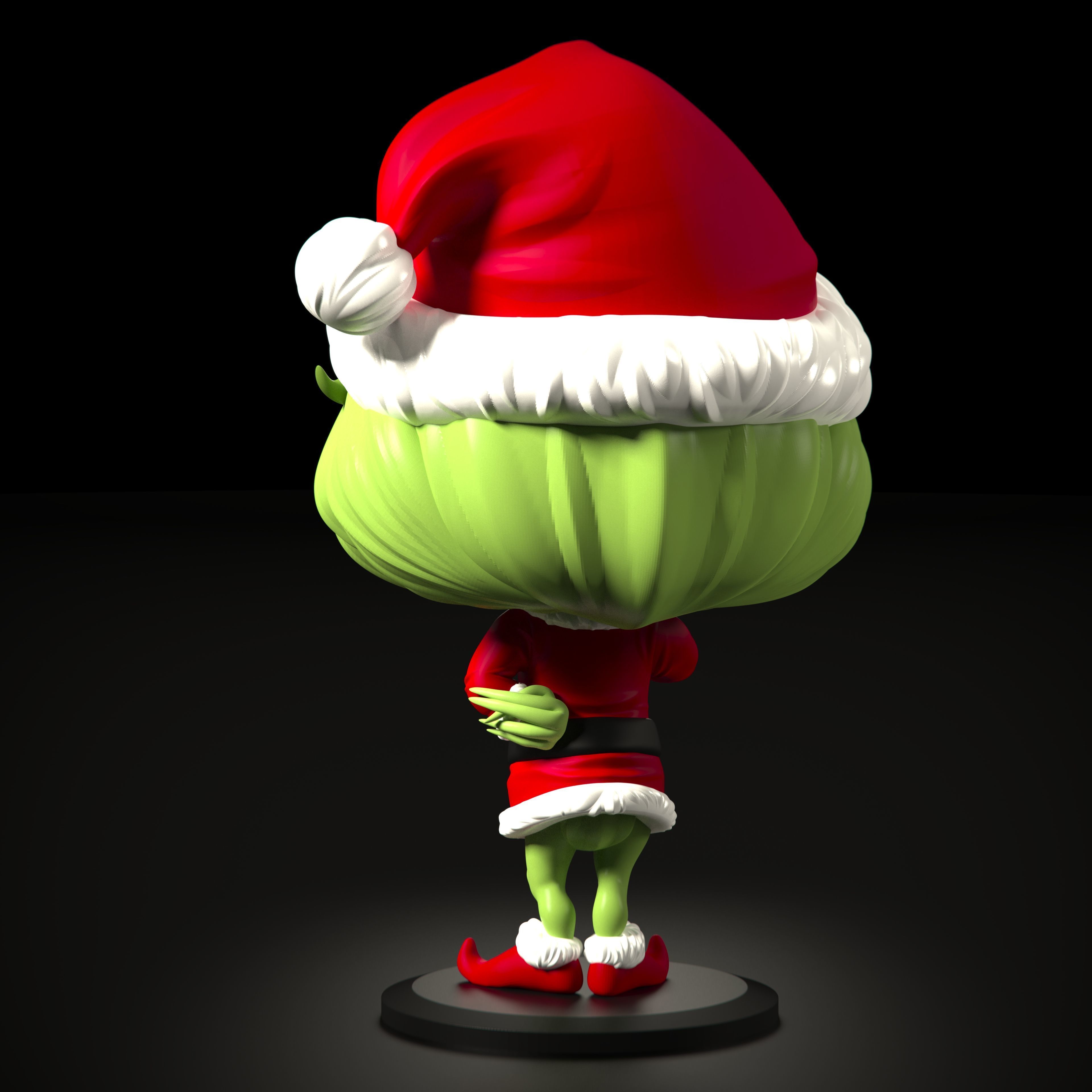 Grinch 3D print model_2