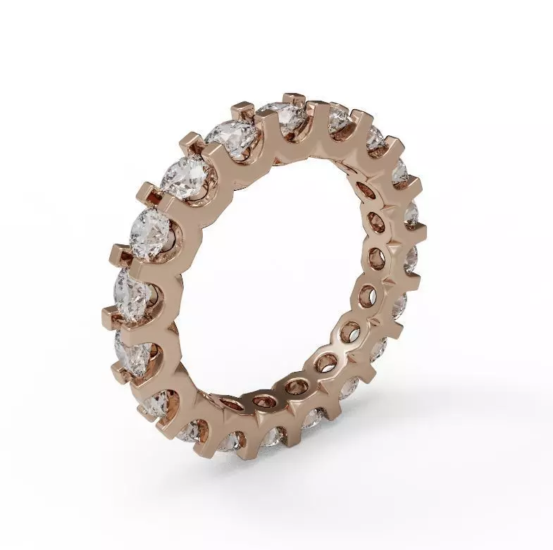 wedding ring 04 3D print model_0