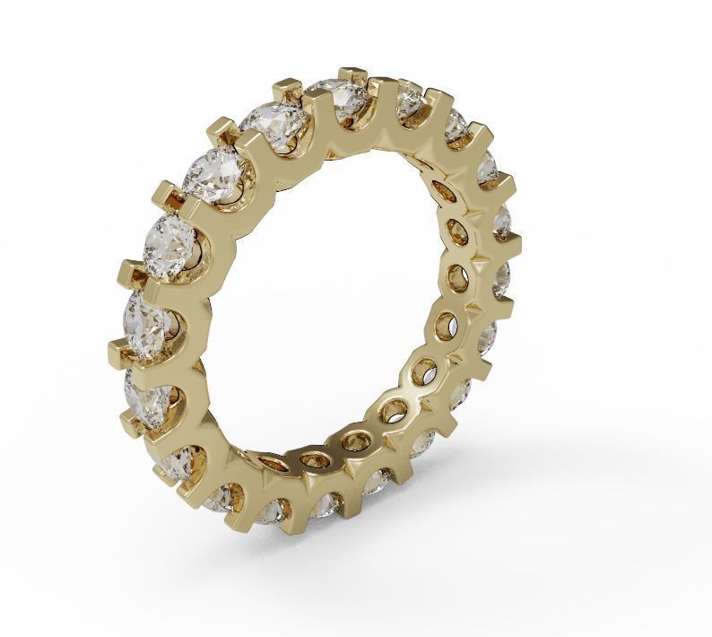 wedding ring 04 3D print model_6