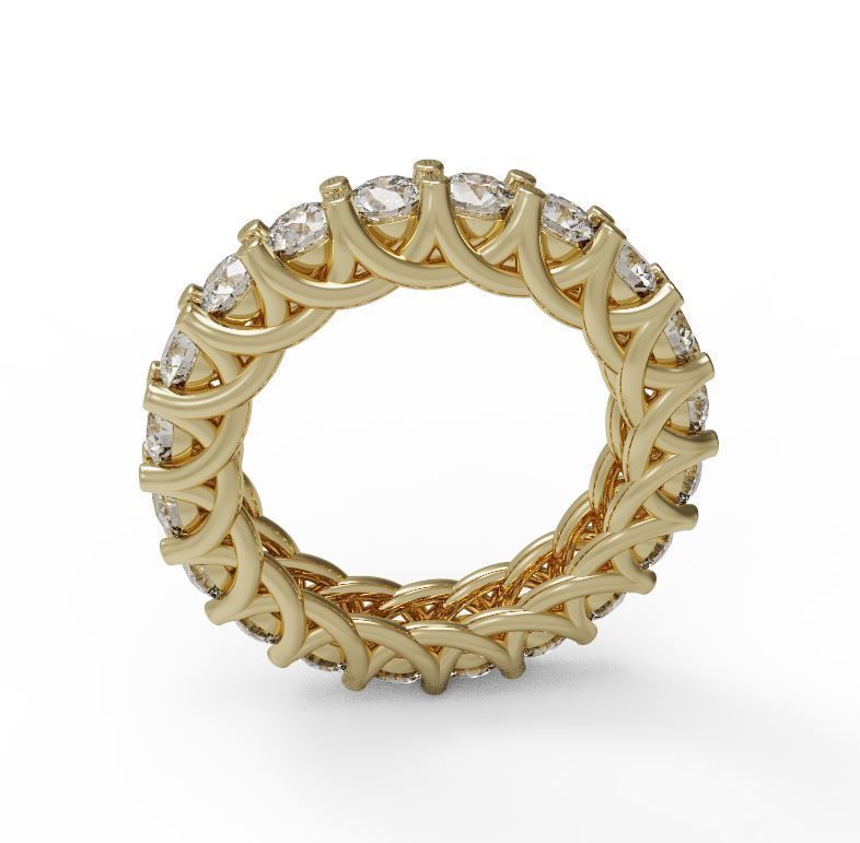 wedding ring 04 3D print model_2