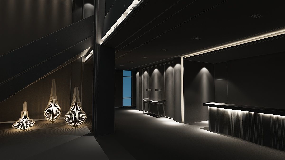 The Hotel Lobby 2 3D model_17