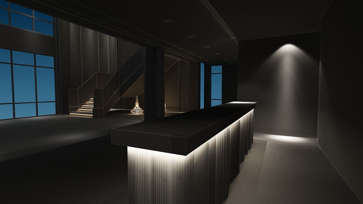 The Hotel Lobby 2 3D model_16