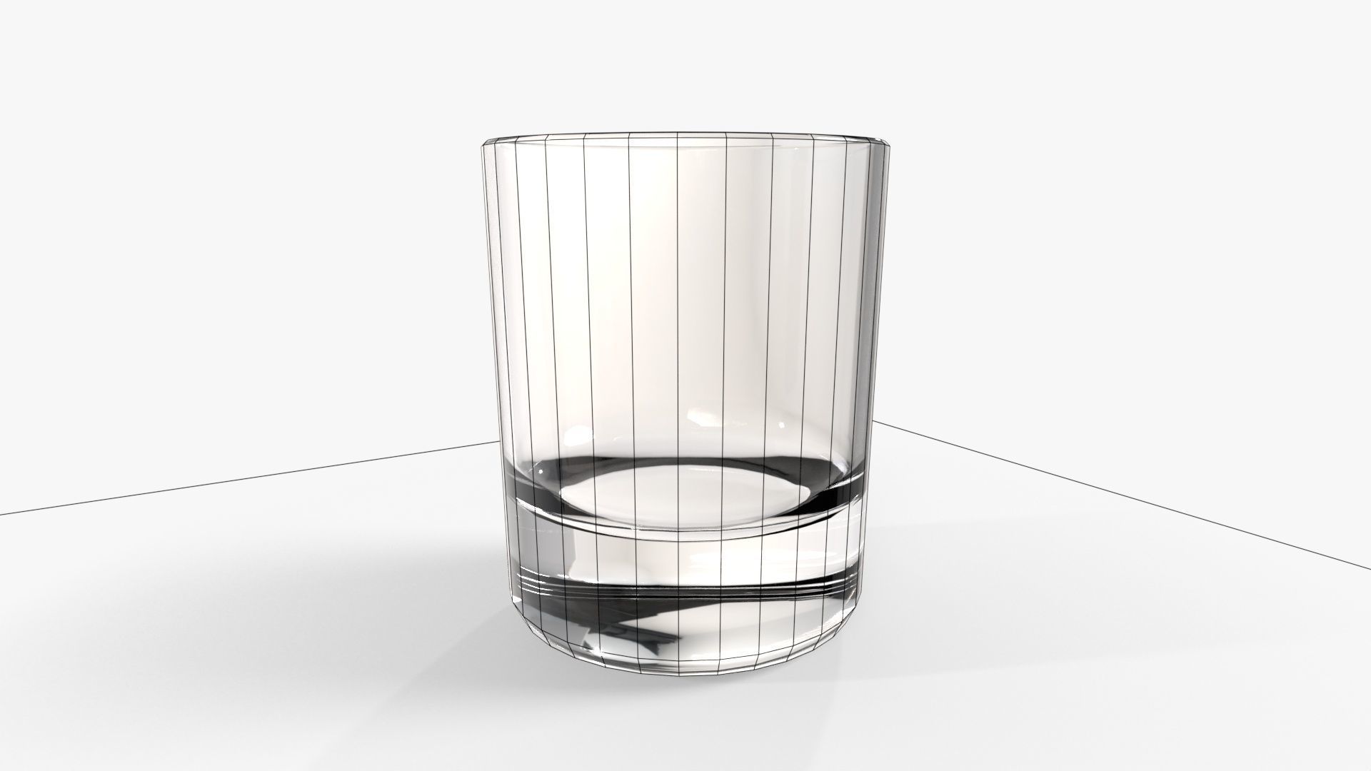 Rocks Glass Low-poly 3D model_2