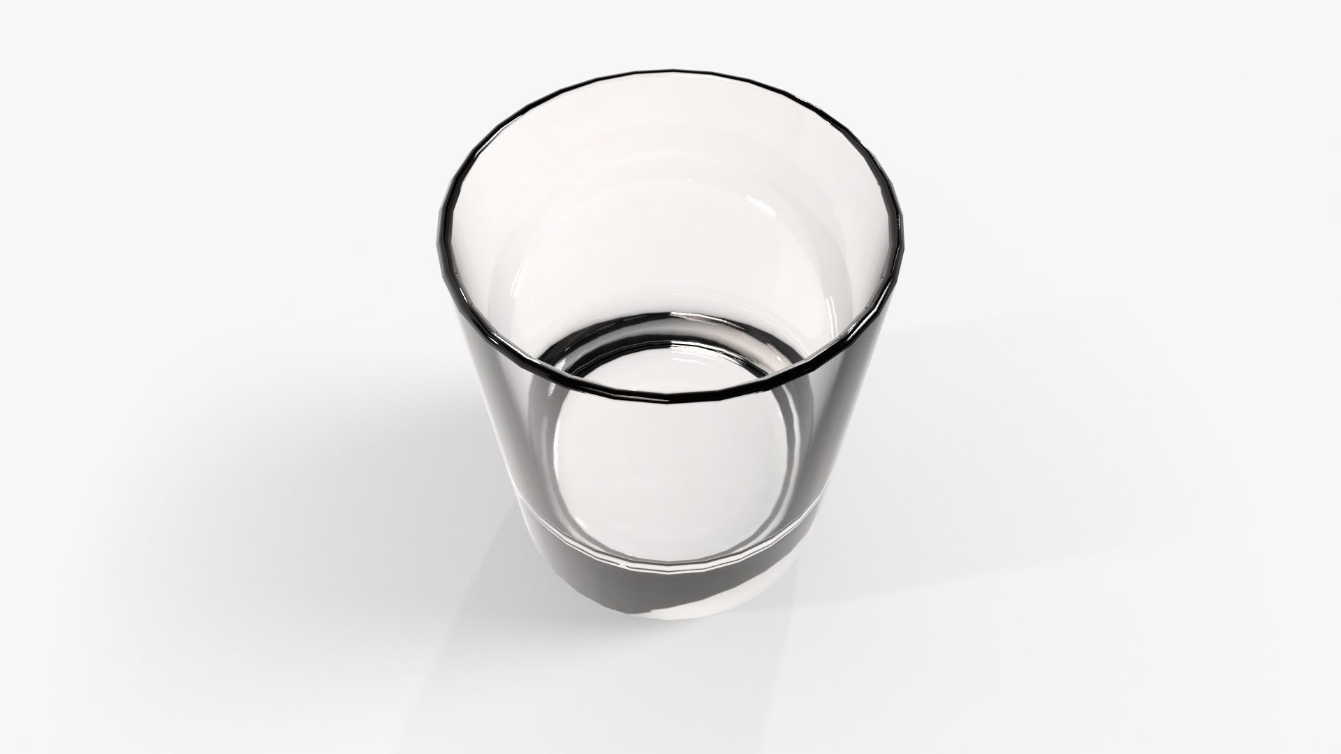 Rocks Glass Low-poly 3D model_3