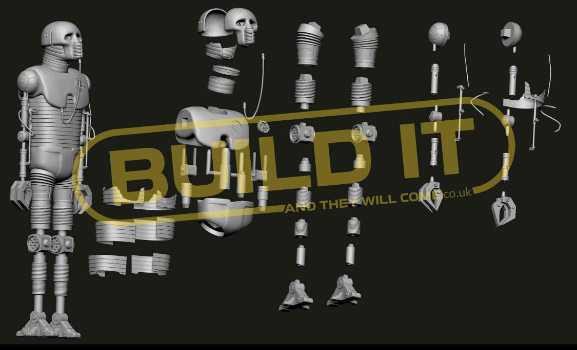 2-1B Medical droid STL from the empire strikes back Star Wars 3D print model_2