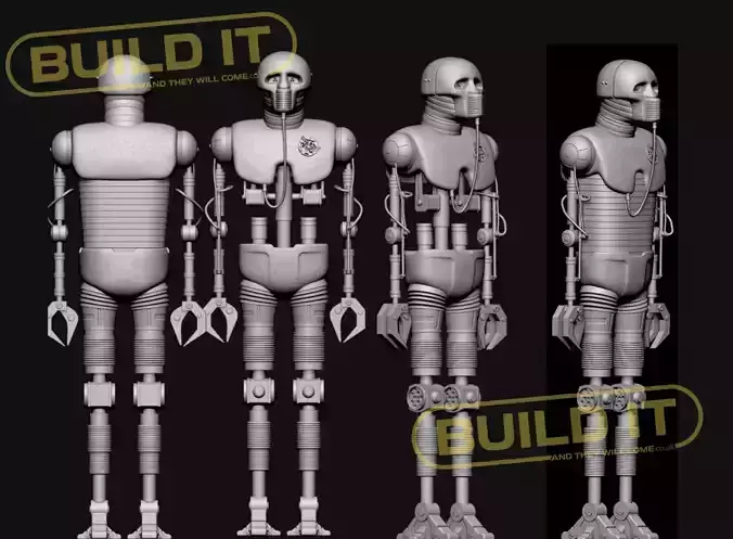 2-1B Medical droid STL from the empire strikes back Star Wars 