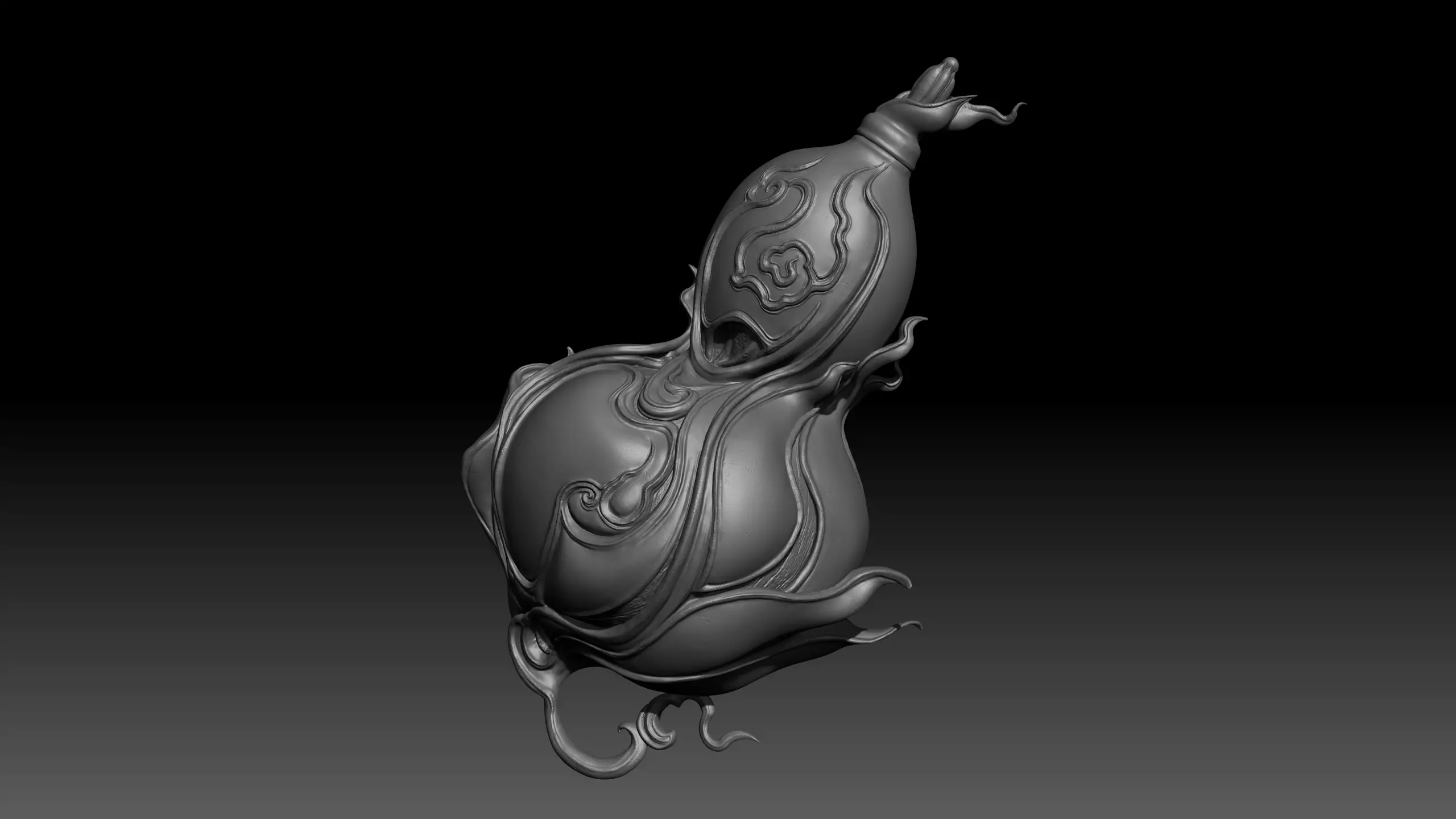 Trailblazer Scarlet Gourd - Black Myth Wukong equipment 3D print model