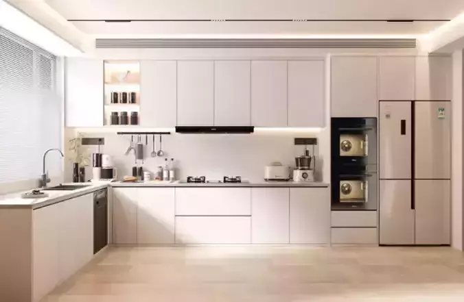 Kitchen Interior Scene for Blender