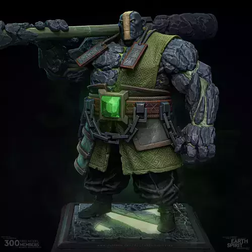 Earth Spirit - Dota 2 3D print model