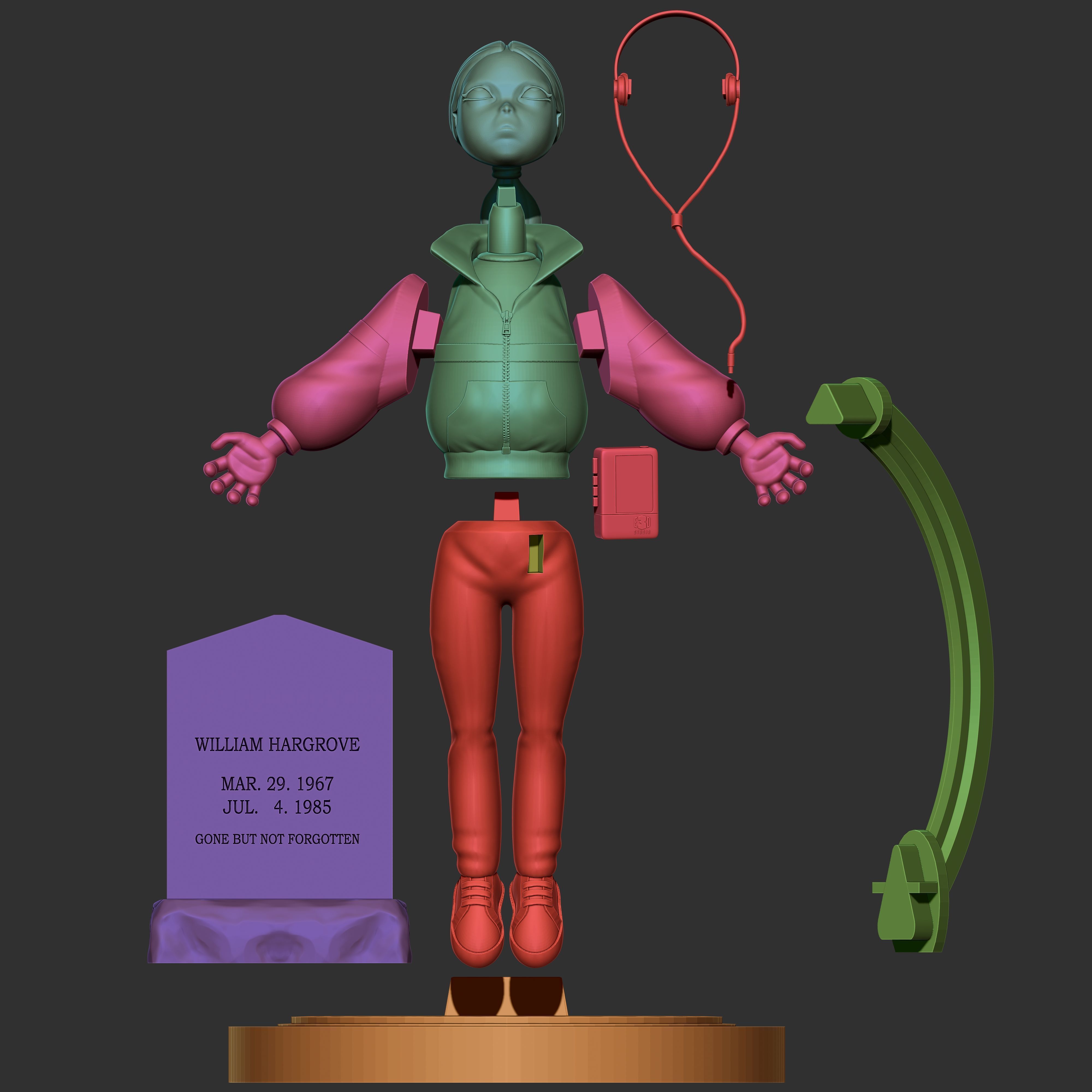 MAX - STRANGER THINGS 3D print model_3