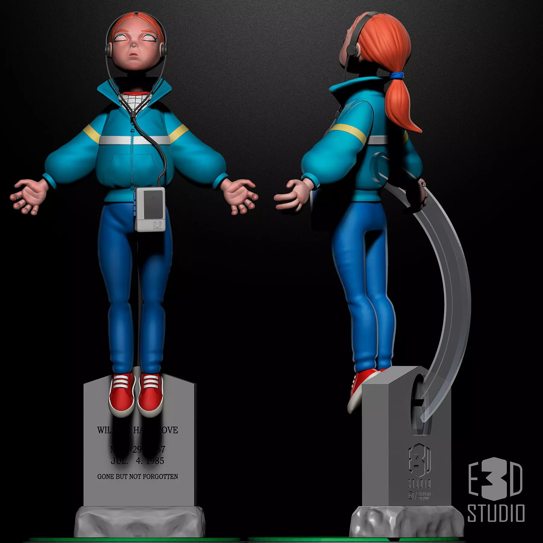 MAX - STRANGER THINGS 3D print model_0