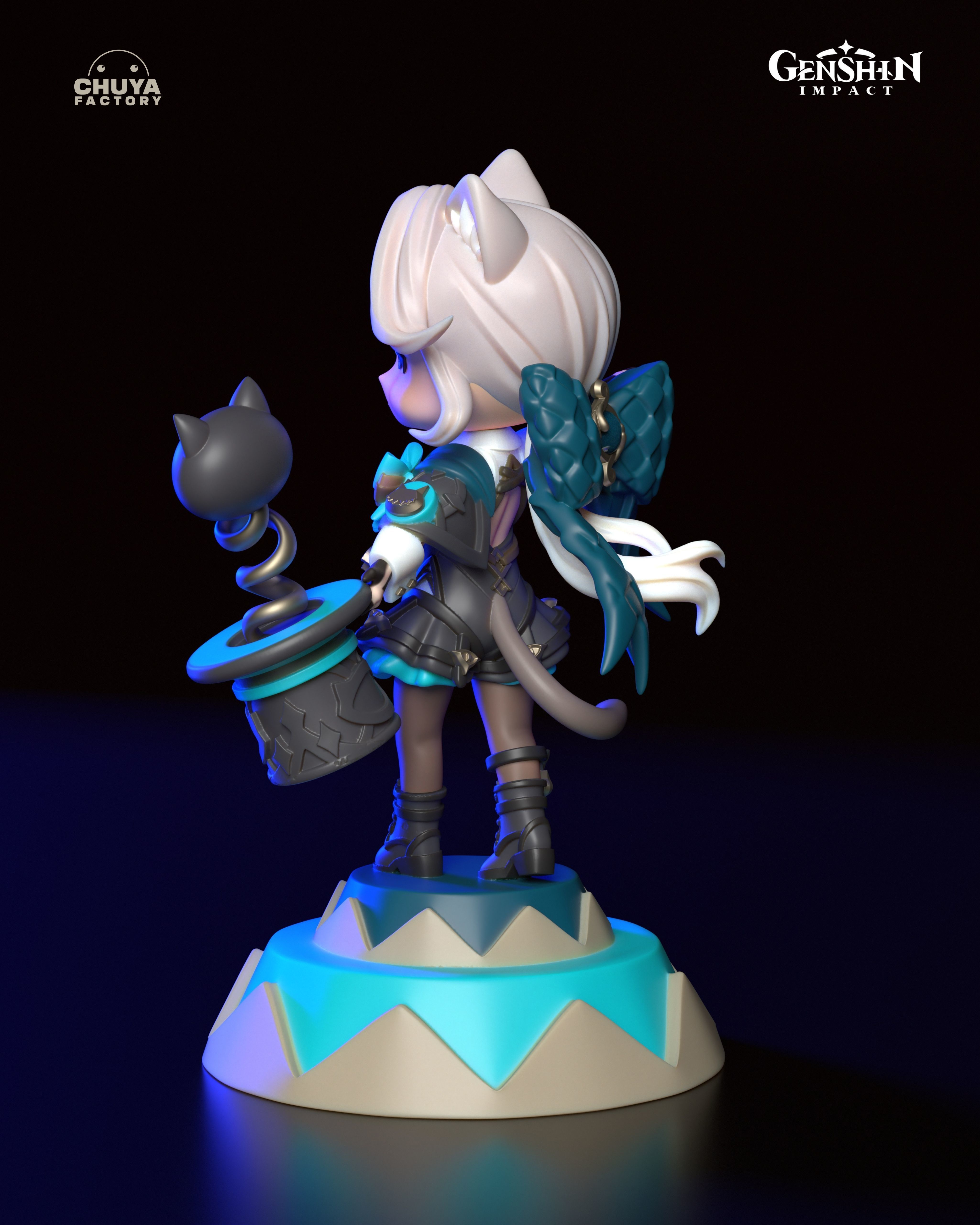 Lynette - Genshin Impact 3D print model_6