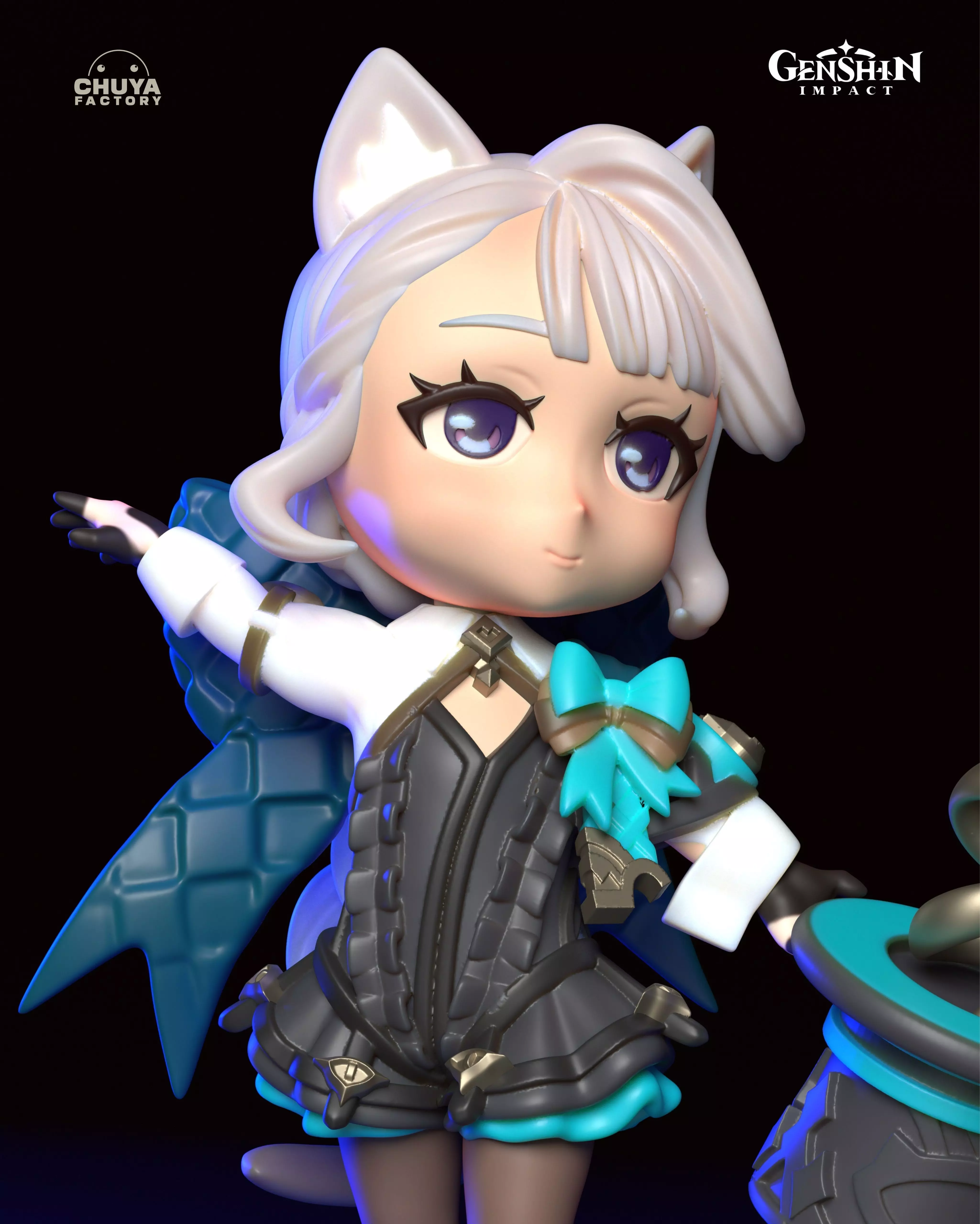 Lynette - Genshin Impact 3D print model_0