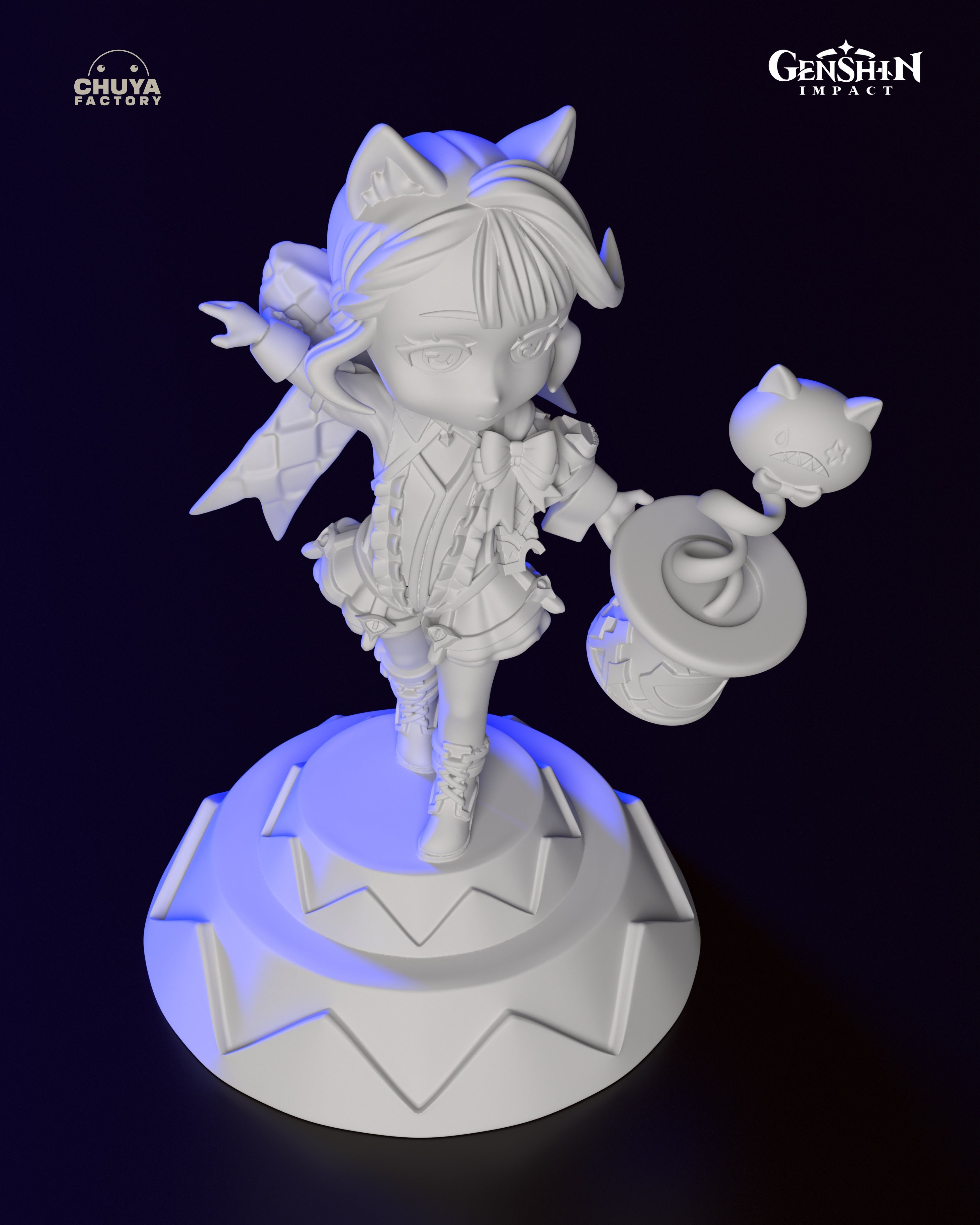 Lynette - Genshin Impact 3D print model_12