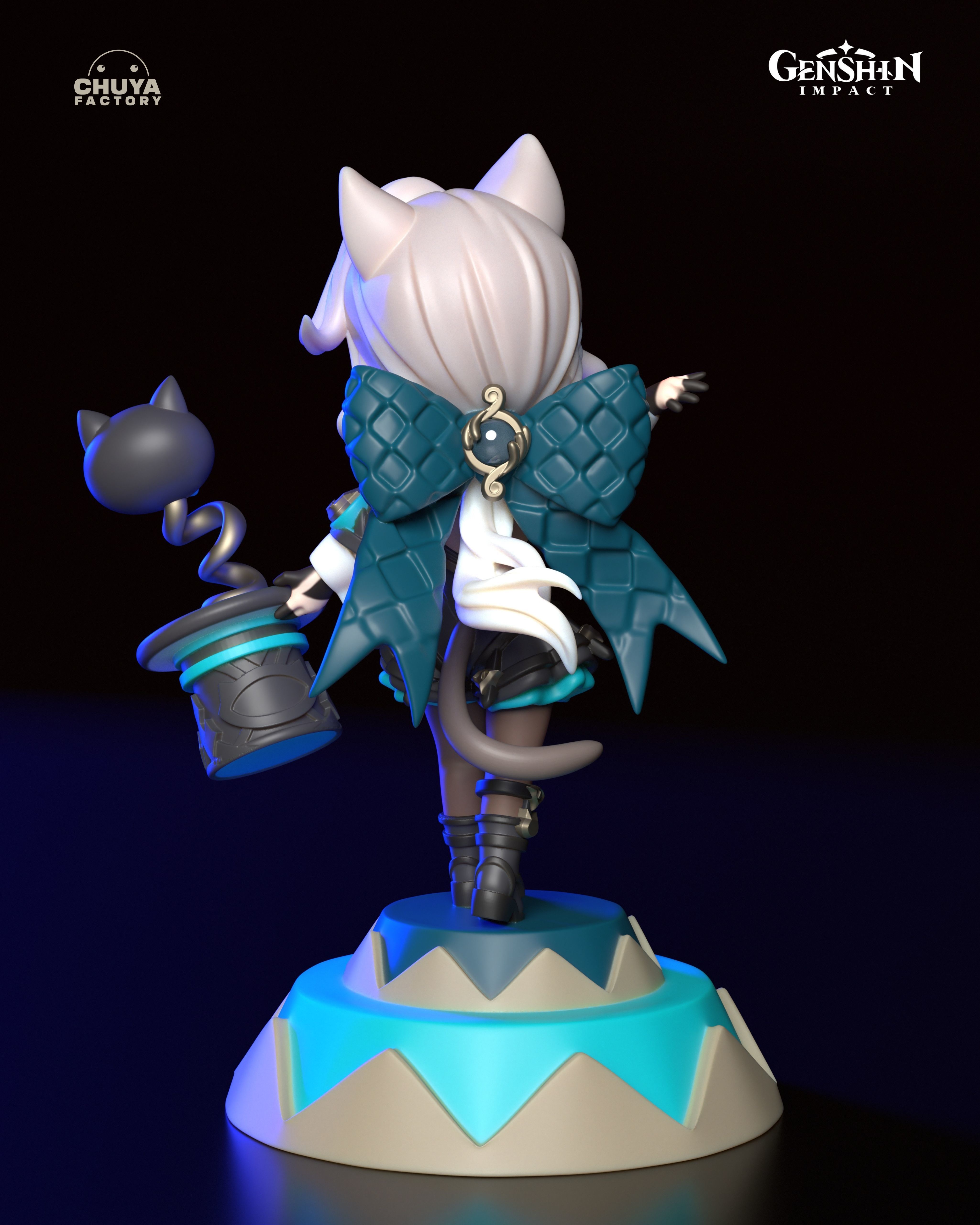 Lynette - Genshin Impact 3D print model_4