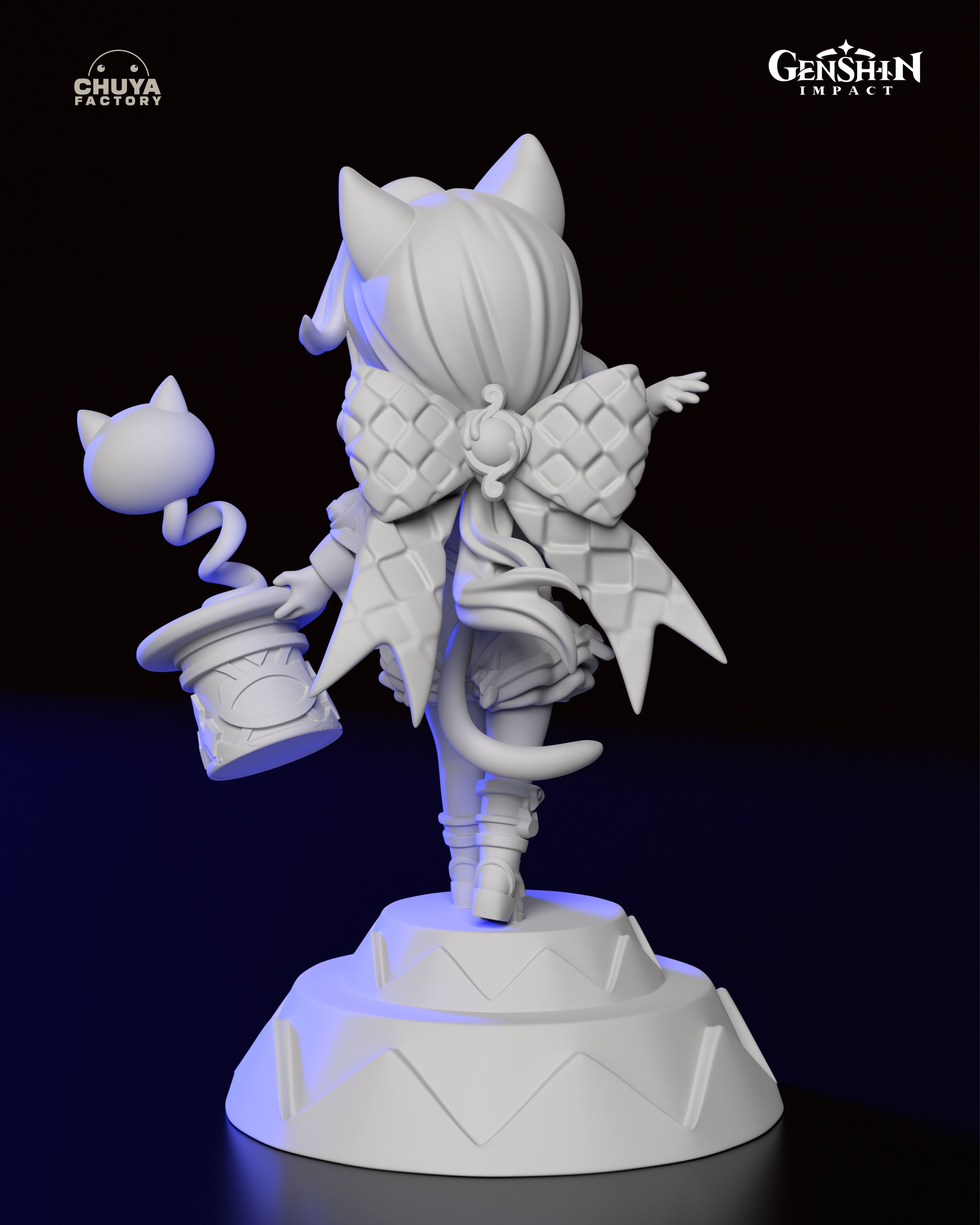 Lynette - Genshin Impact 3D print model_5
