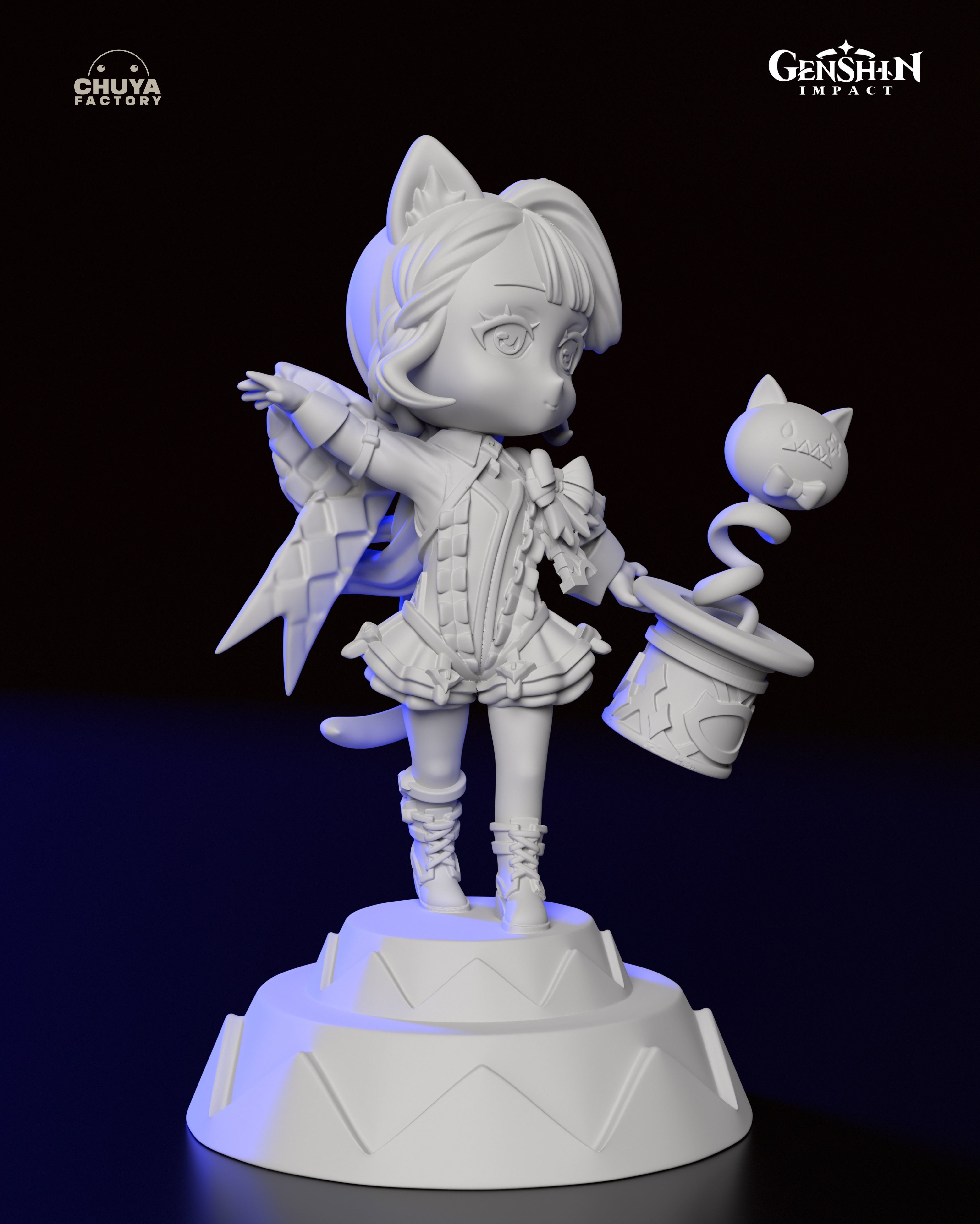 Lynette - Genshin Impact 3D print model_3