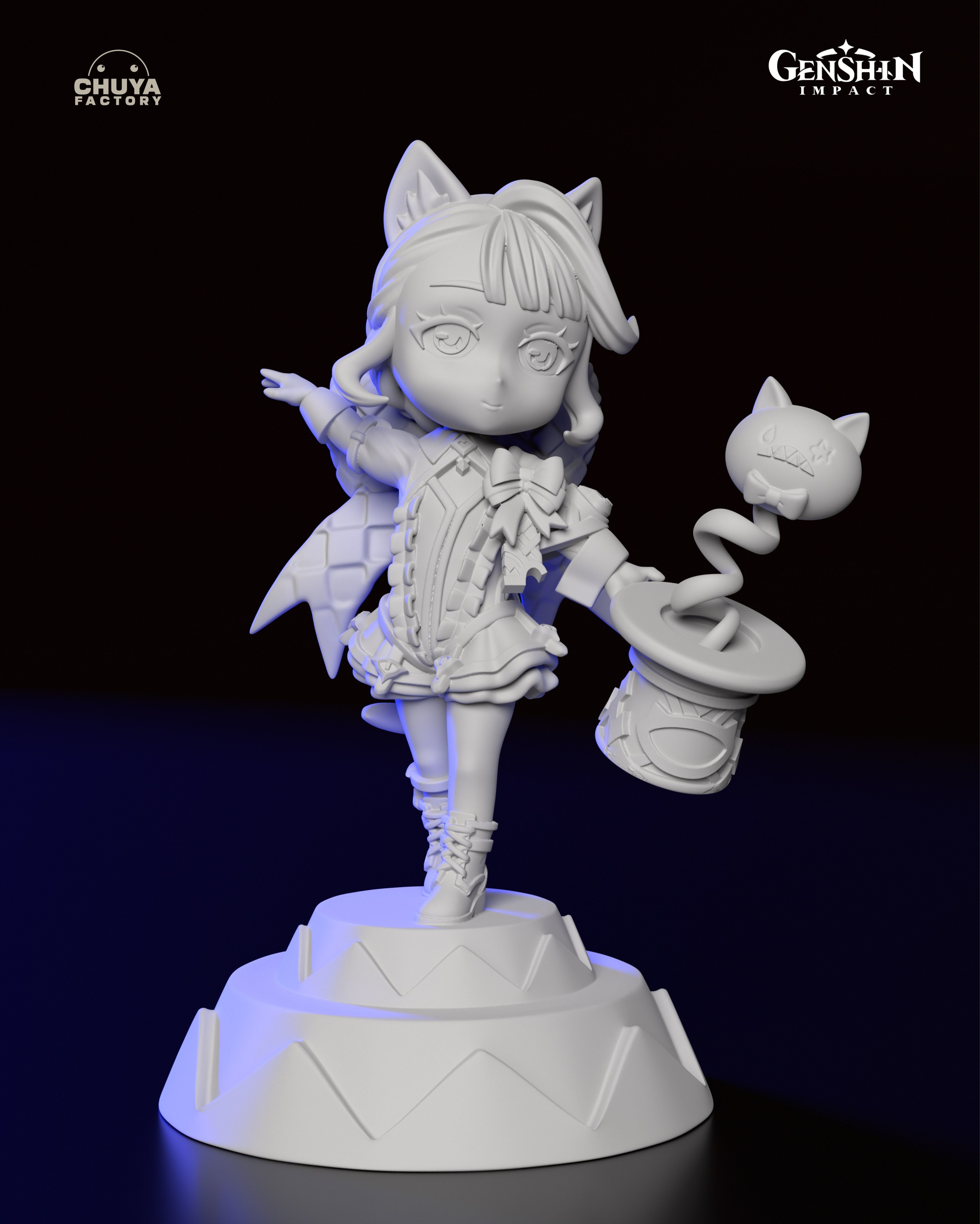 Lynette - Genshin Impact 3D print model_9
