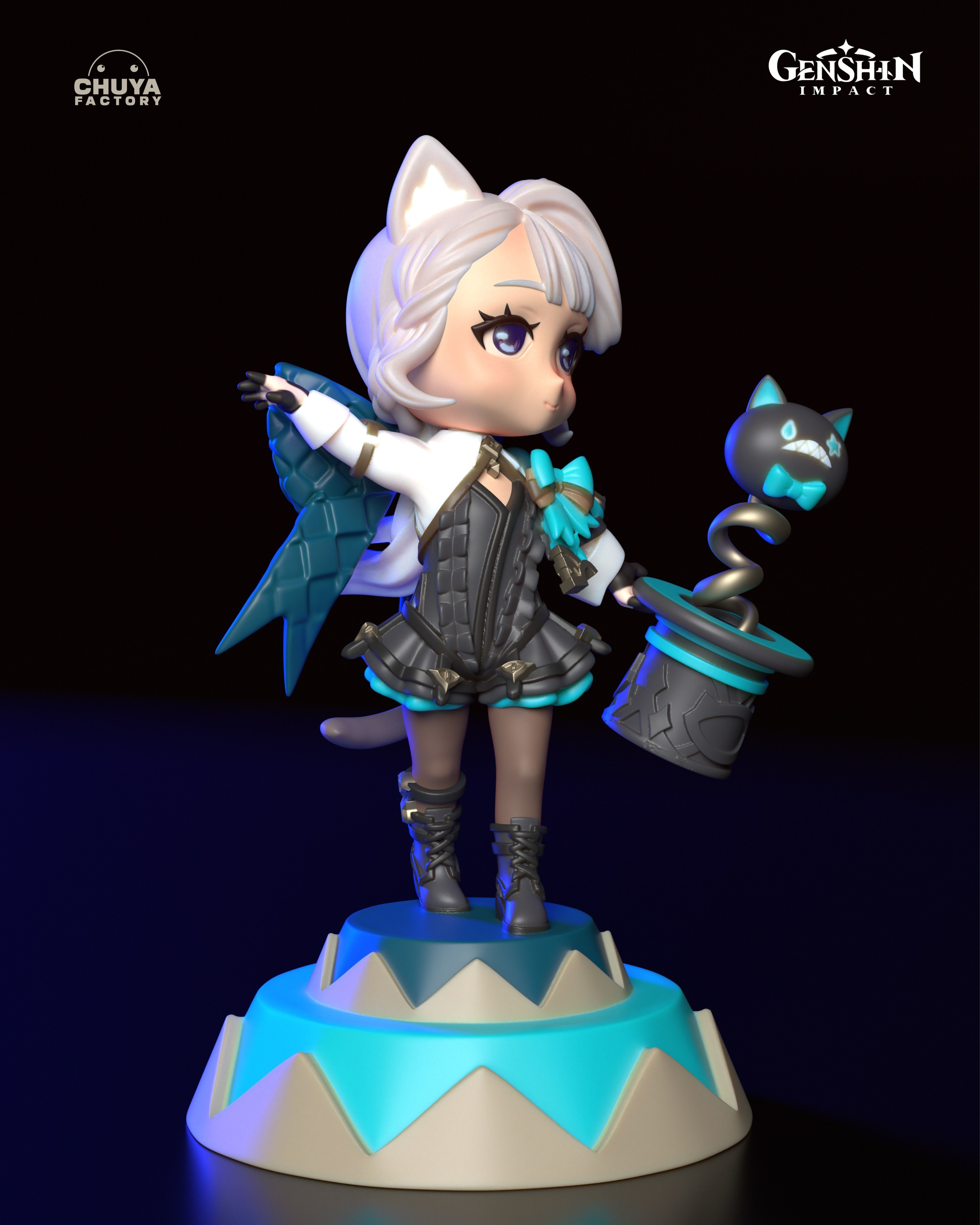 Lynette - Genshin Impact 3D print model_15