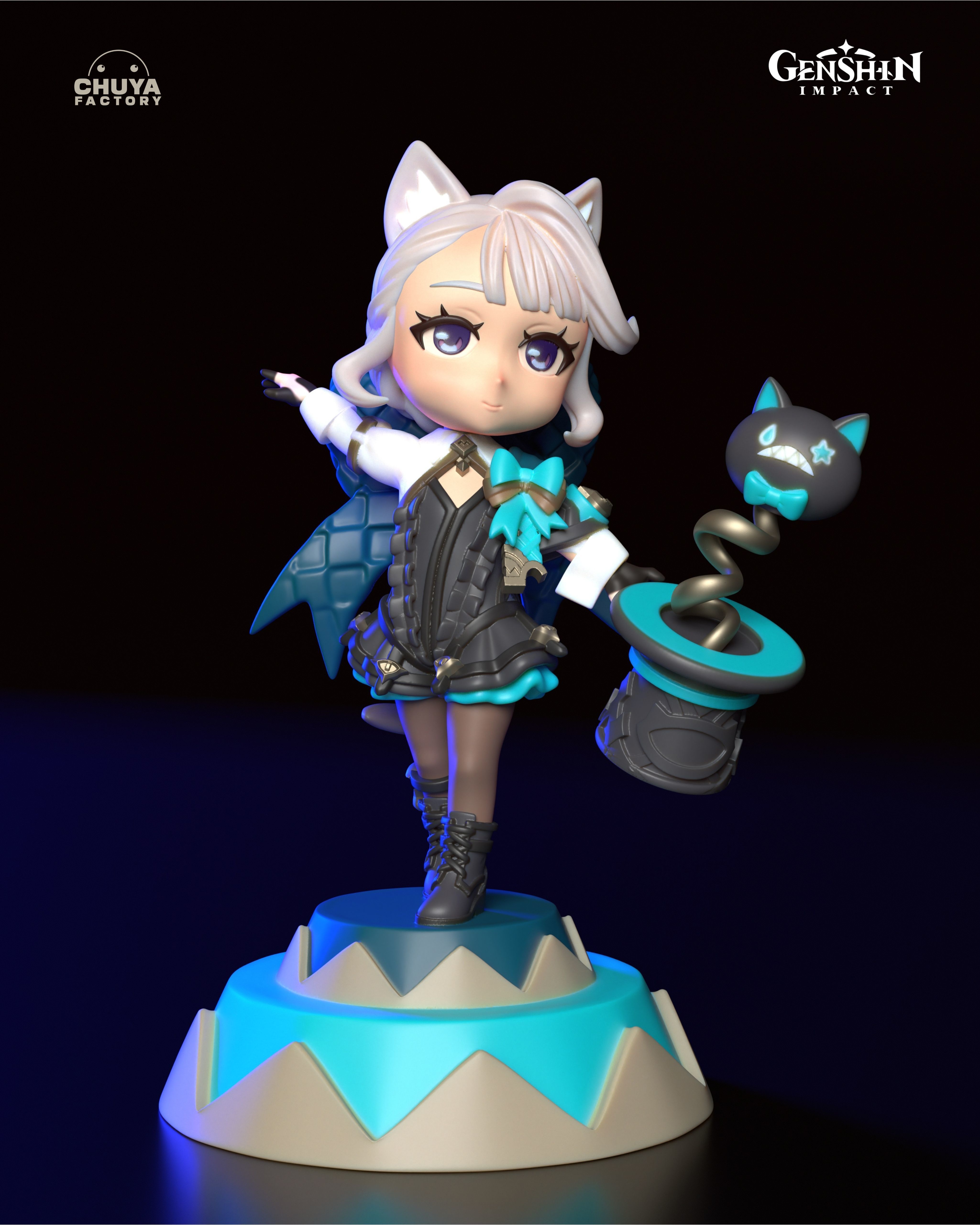 Lynette - Genshin Impact 3D print model_2