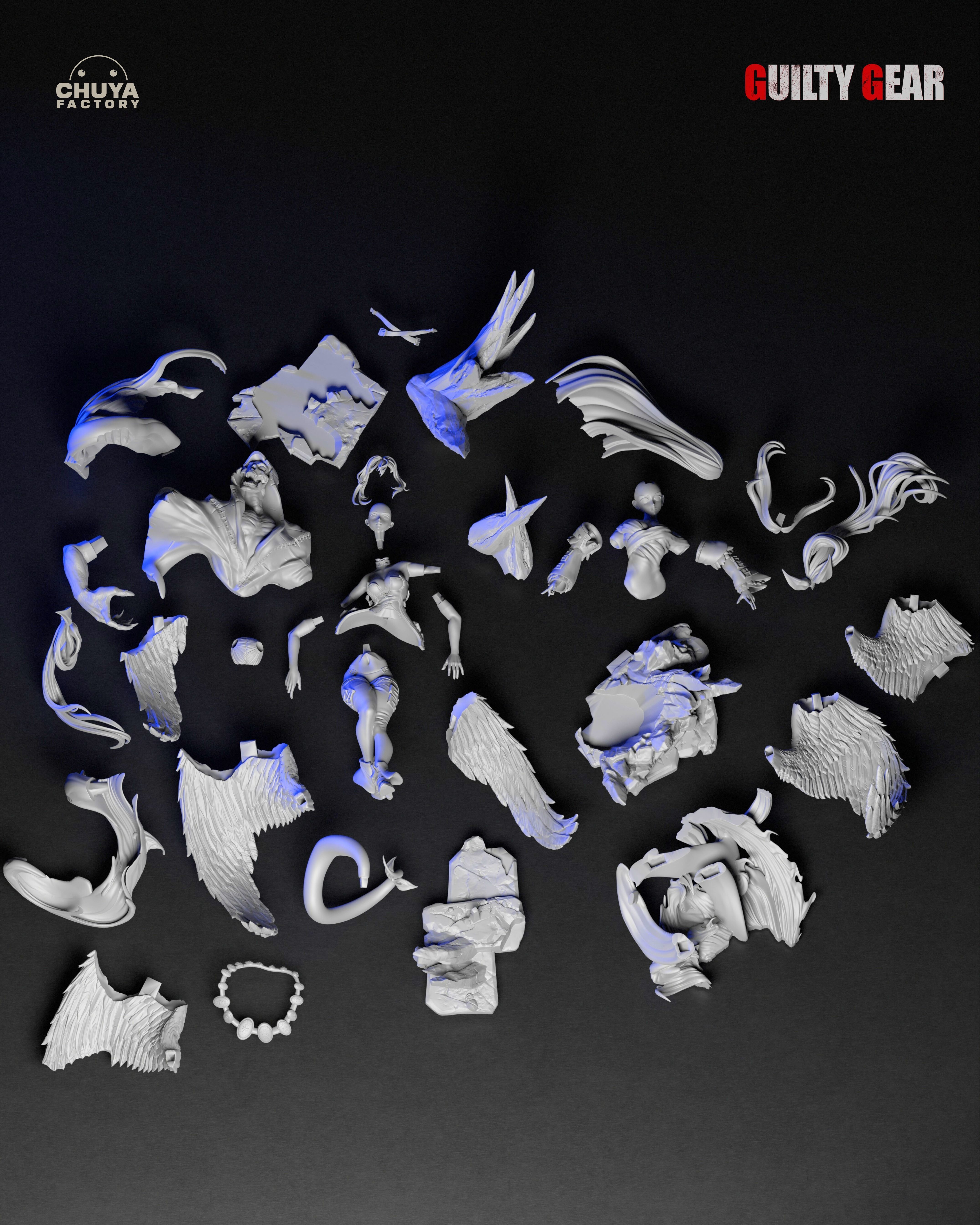 Dizzy -  Guilty Gear 3D print model_8