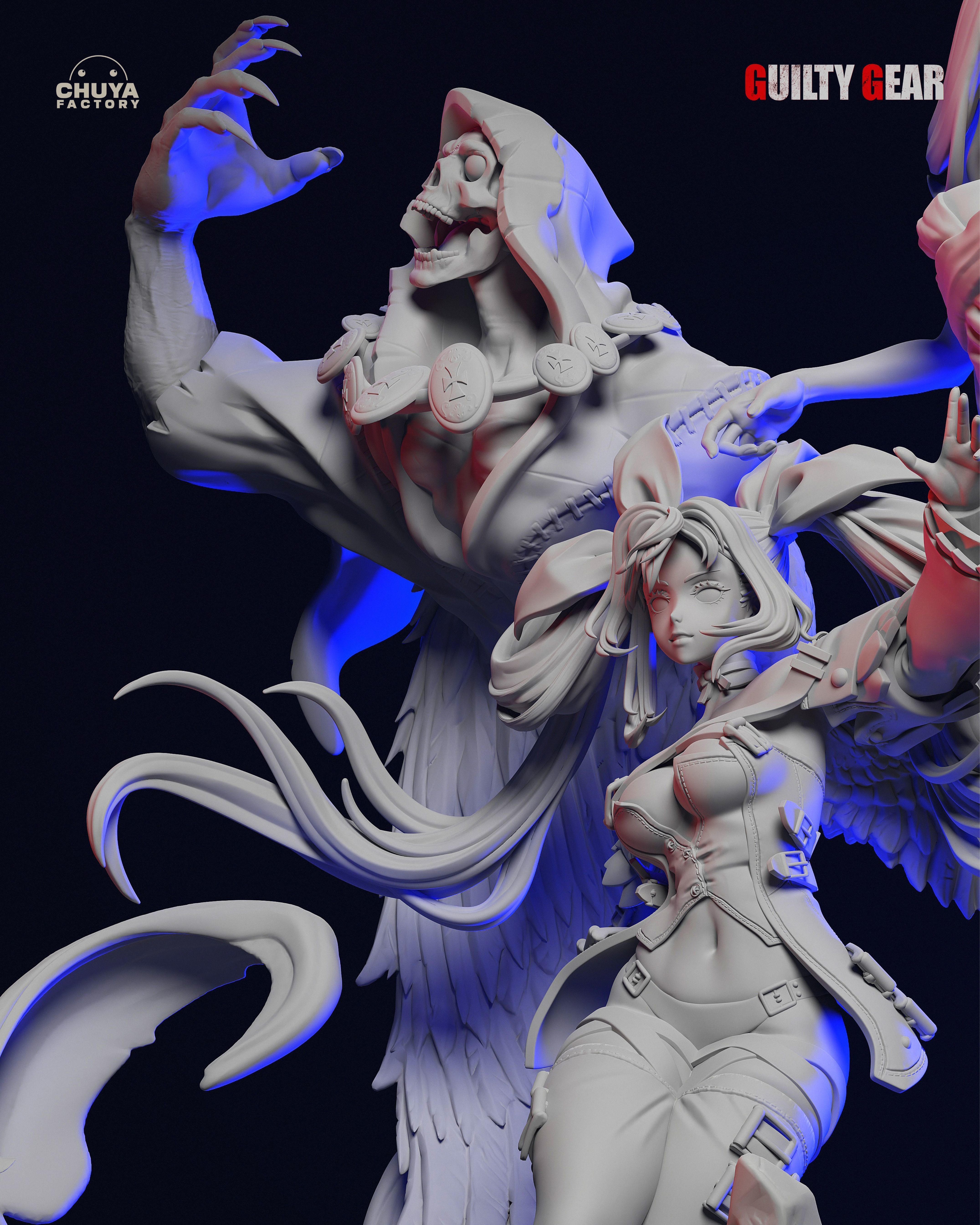 Dizzy -  Guilty Gear 3D print model_4