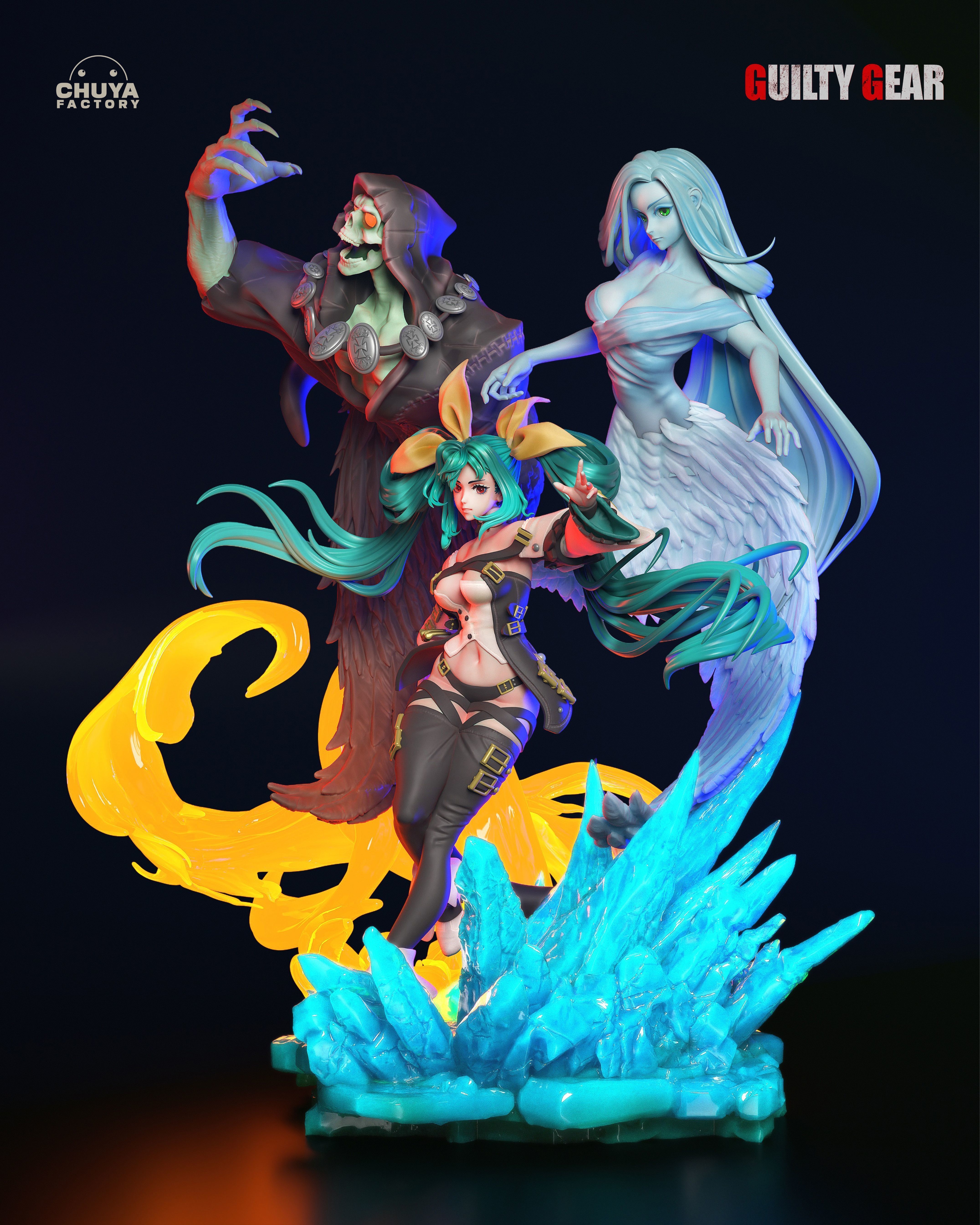 Dizzy -  Guilty Gear 3D print model_9