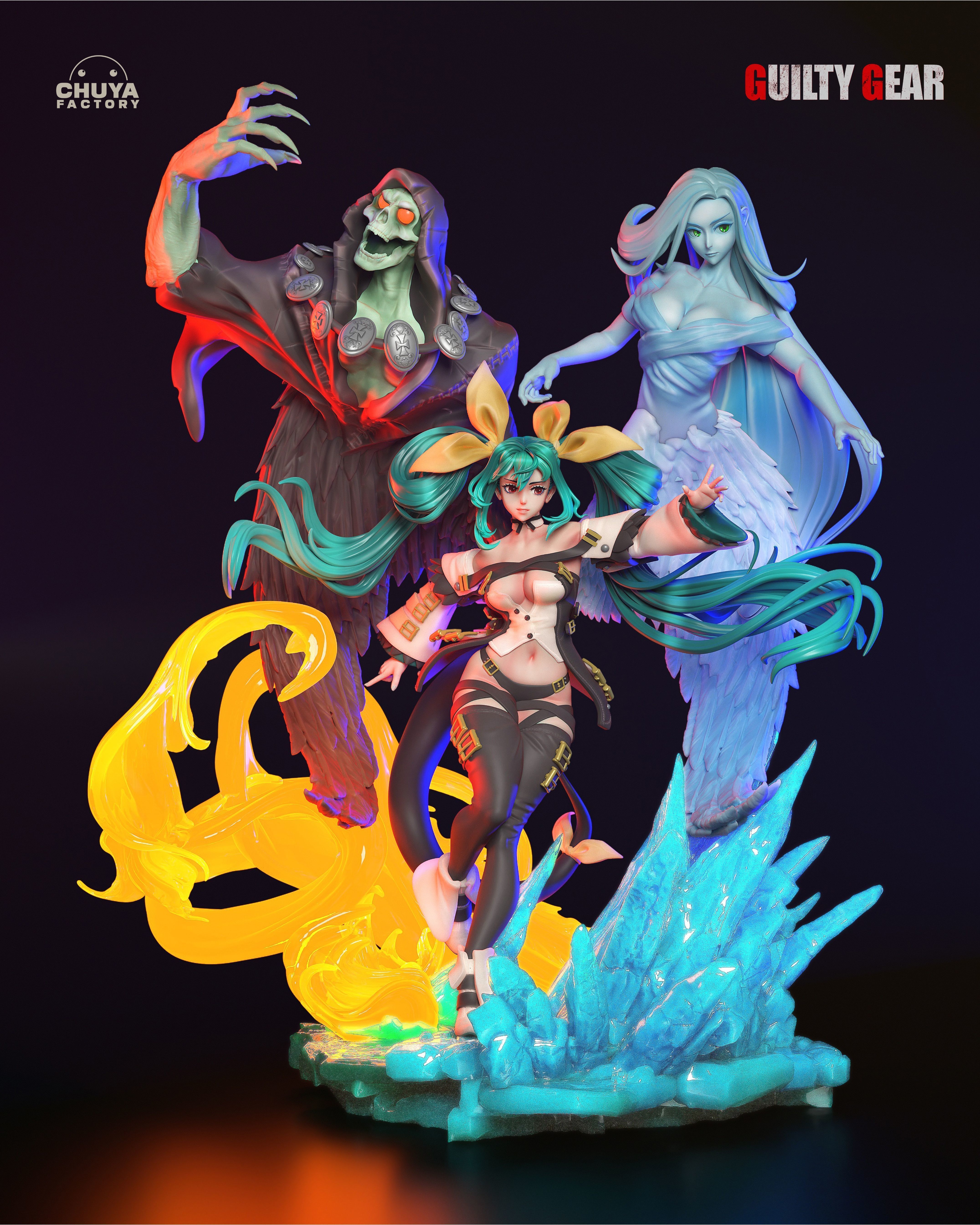 Dizzy -  Guilty Gear 3D print model_1