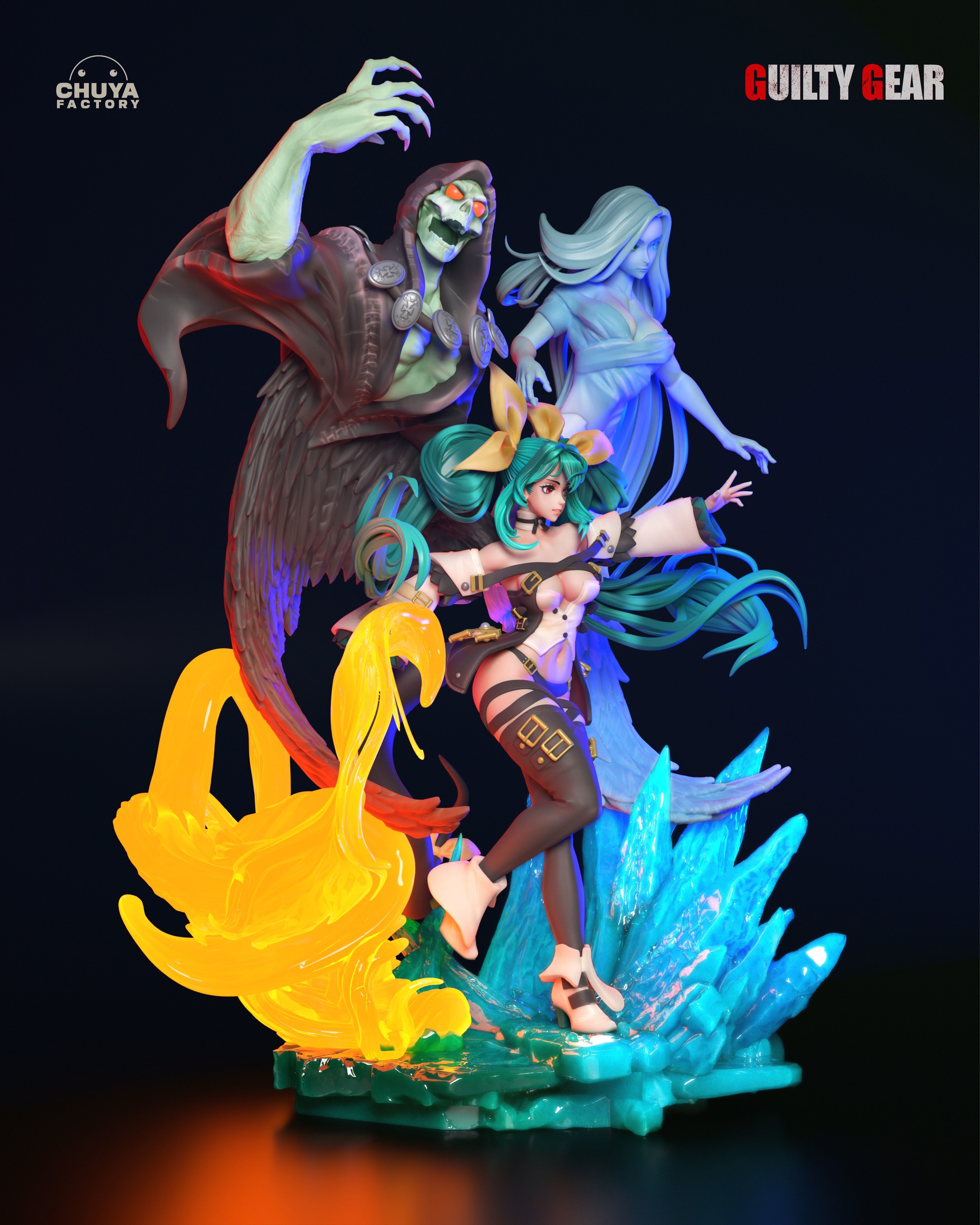 Dizzy -  Guilty Gear 3D print model_11