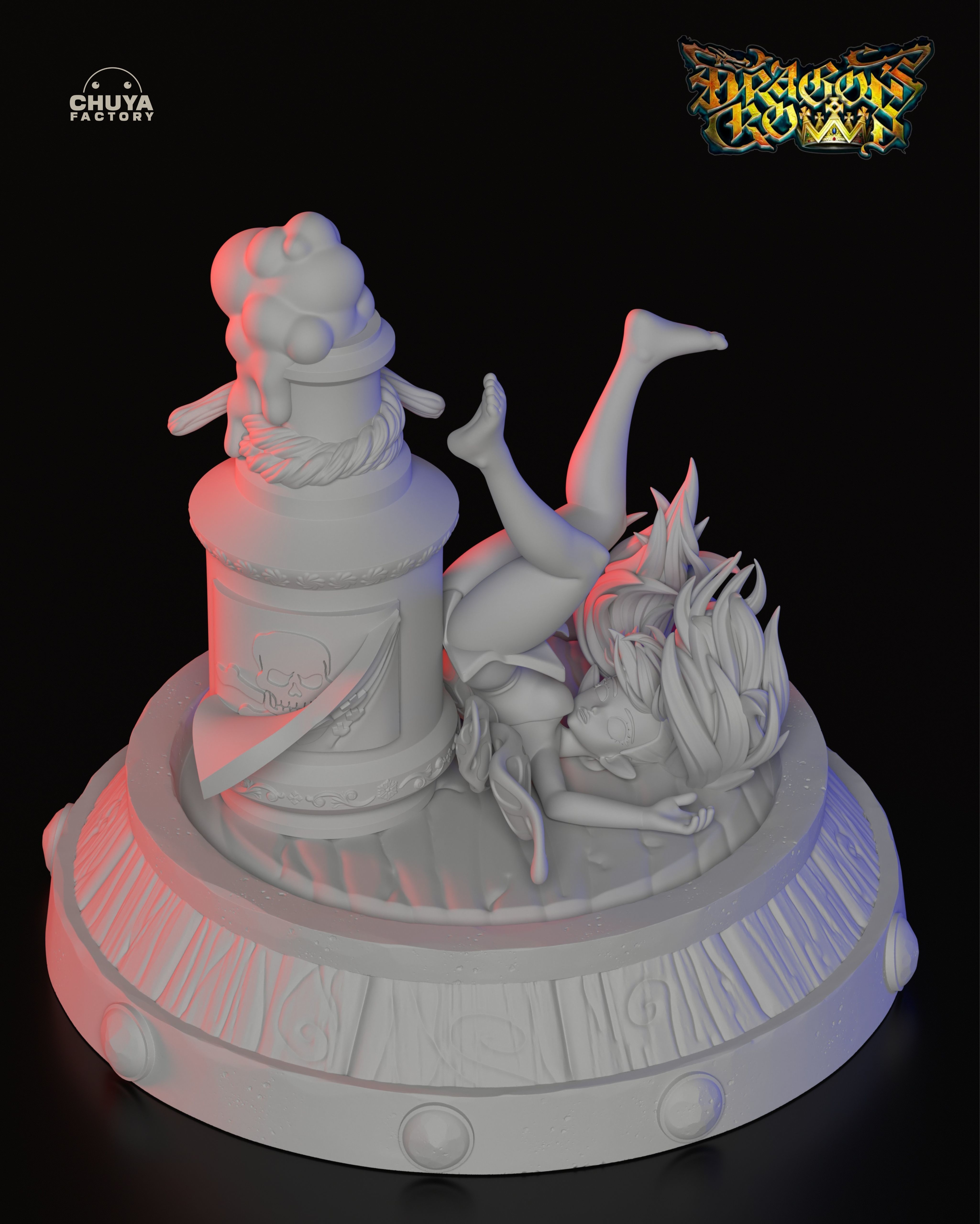 Tiki - Dragon Crown 3D print model_2
