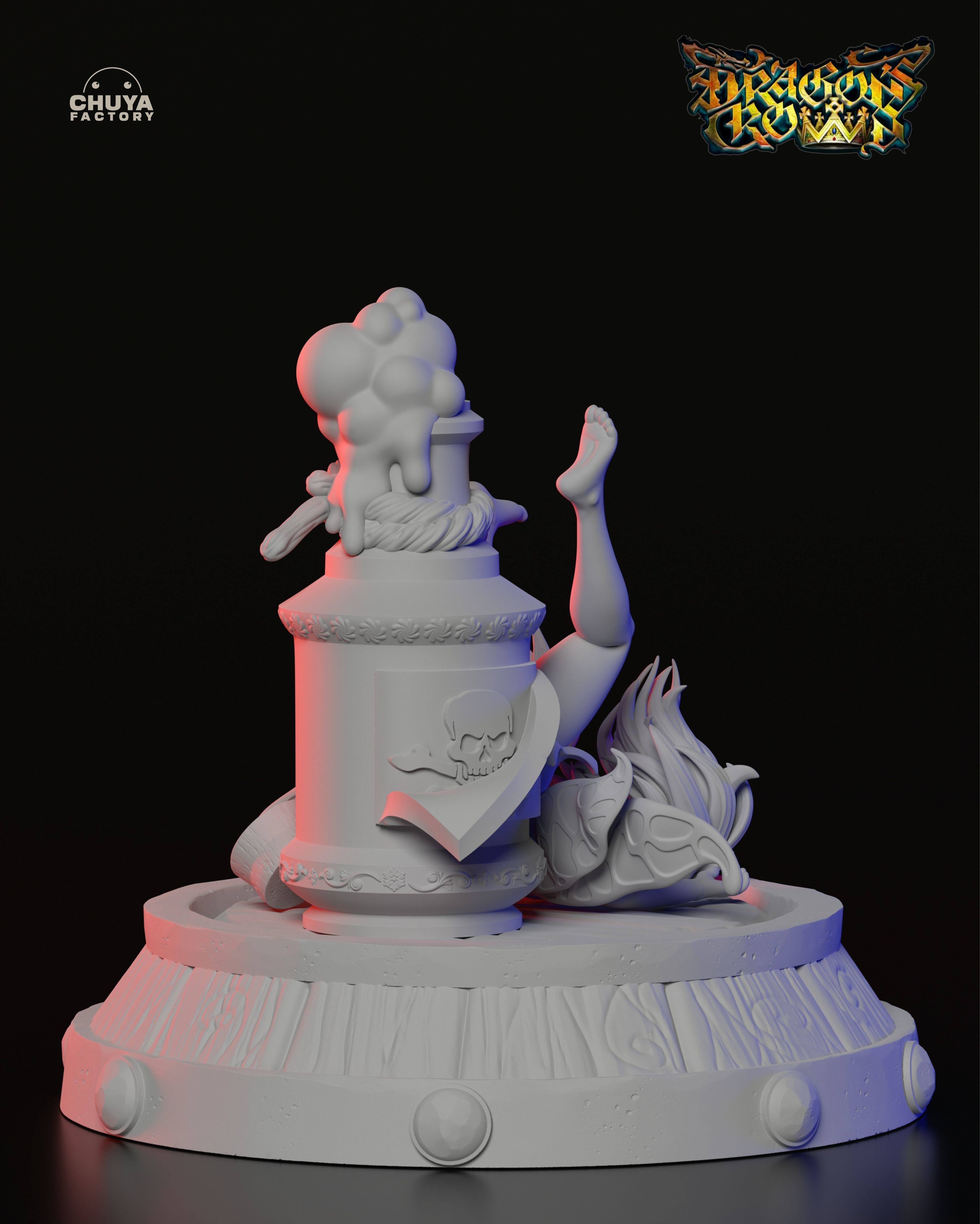 Tiki - Dragon Crown 3D print model_10