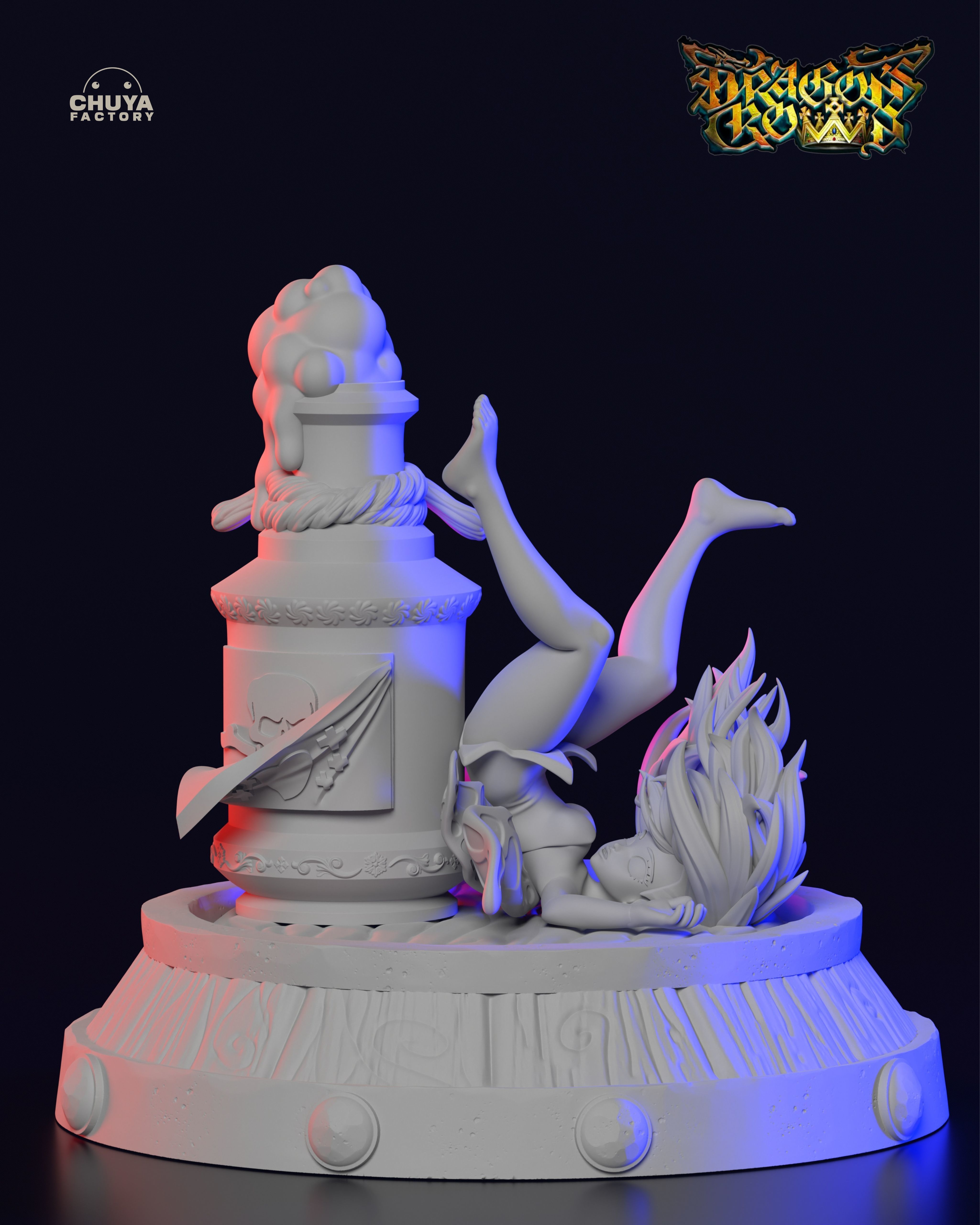 Tiki - Dragon Crown 3D print model_4