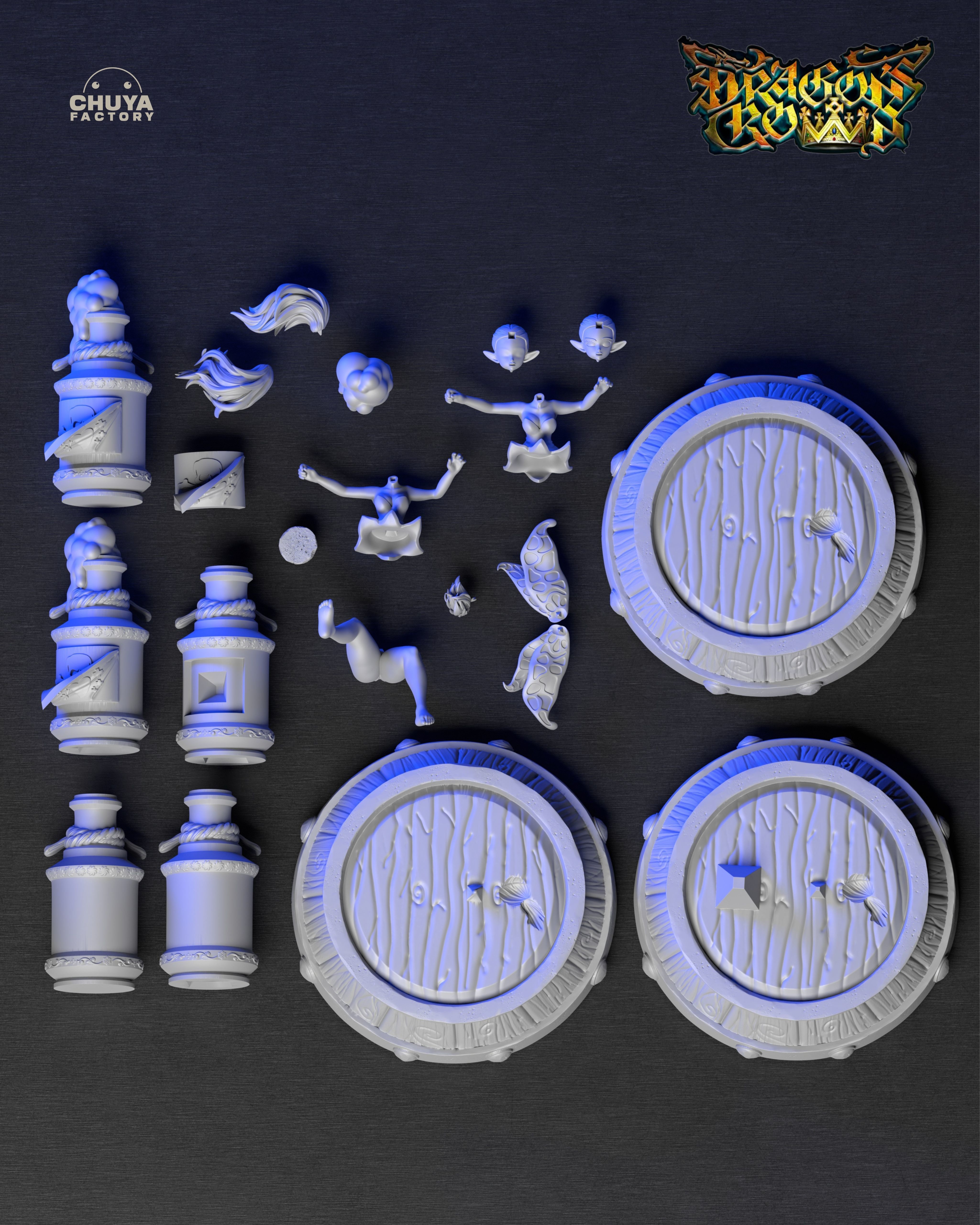 Tiki - Dragon Crown 3D print model_5