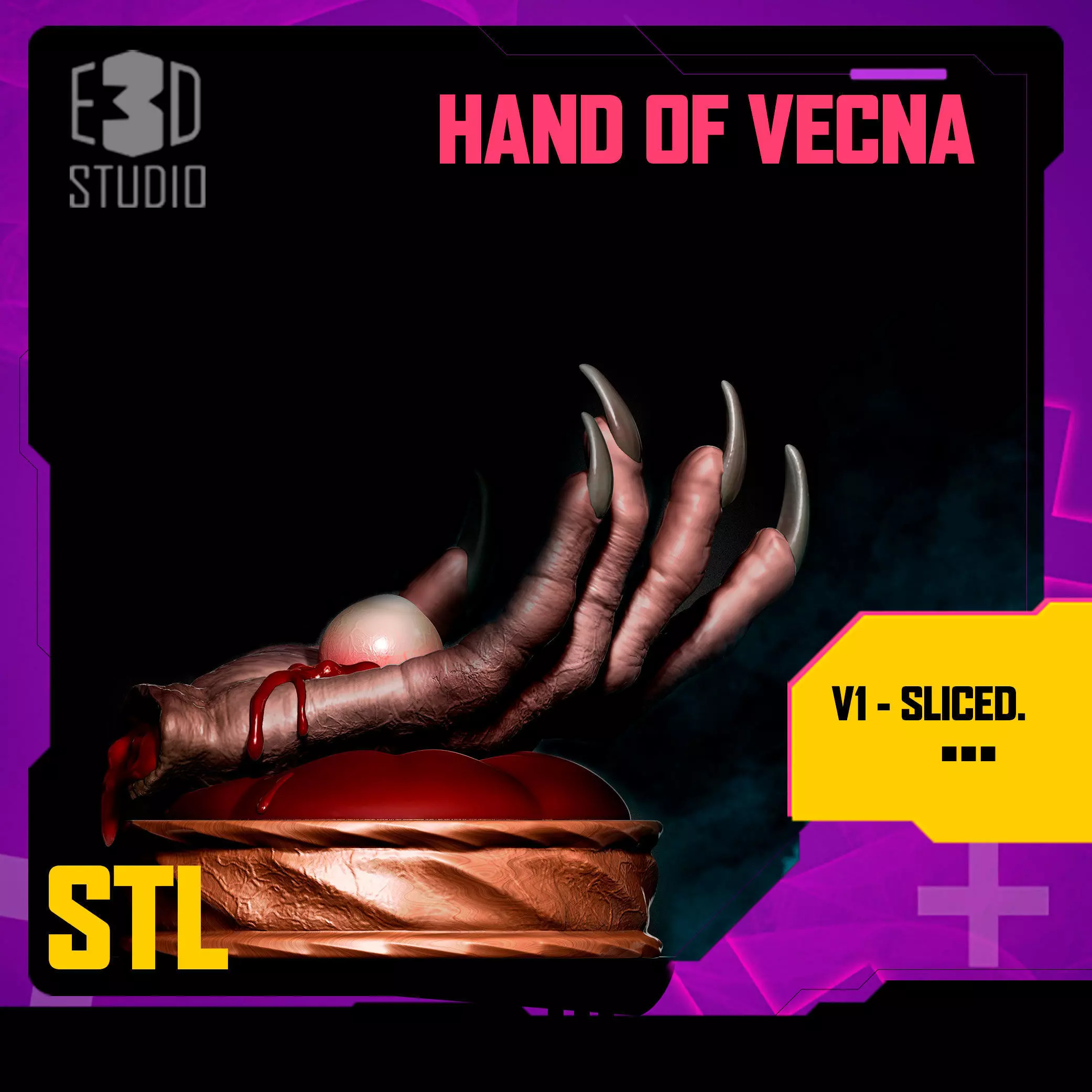 HAND OF VECNA 3D print model