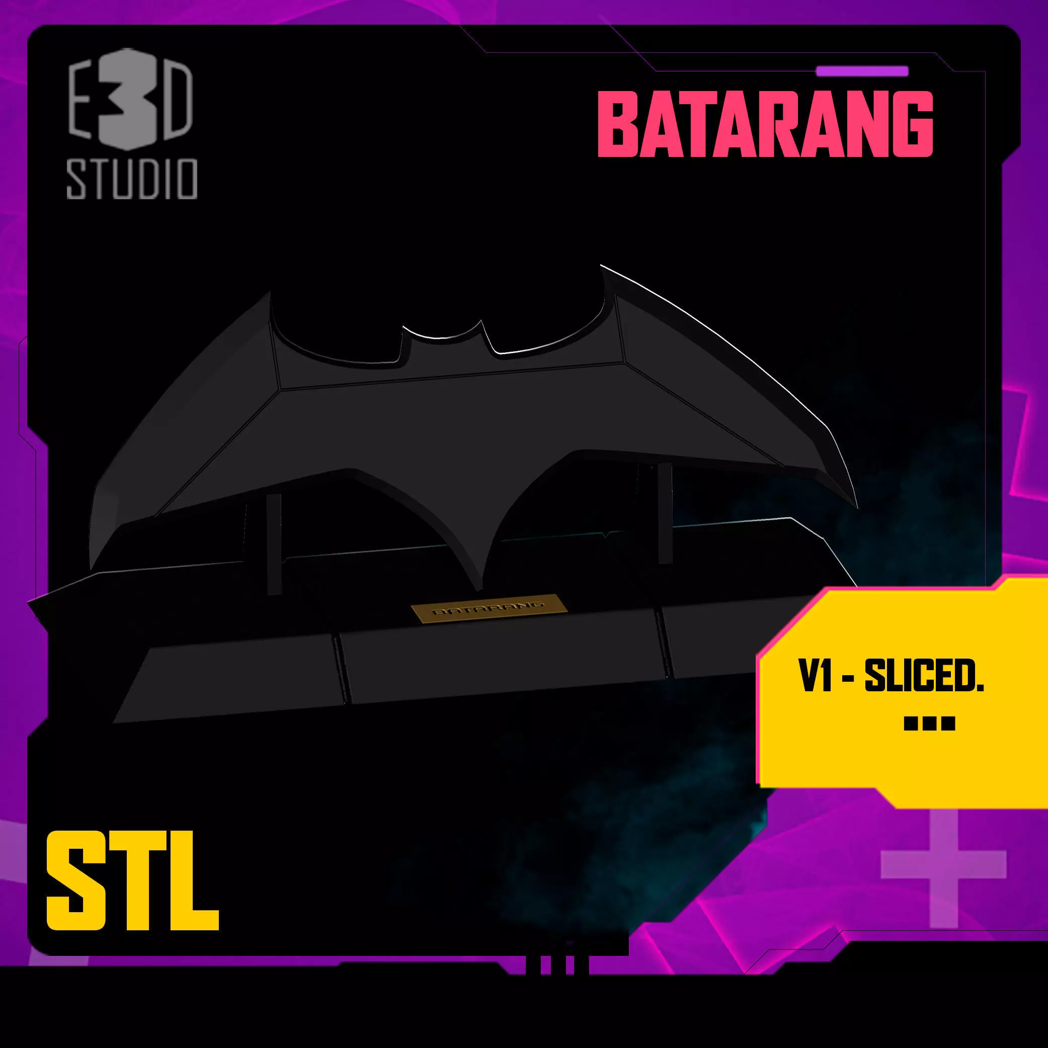BATARANG 3D print model