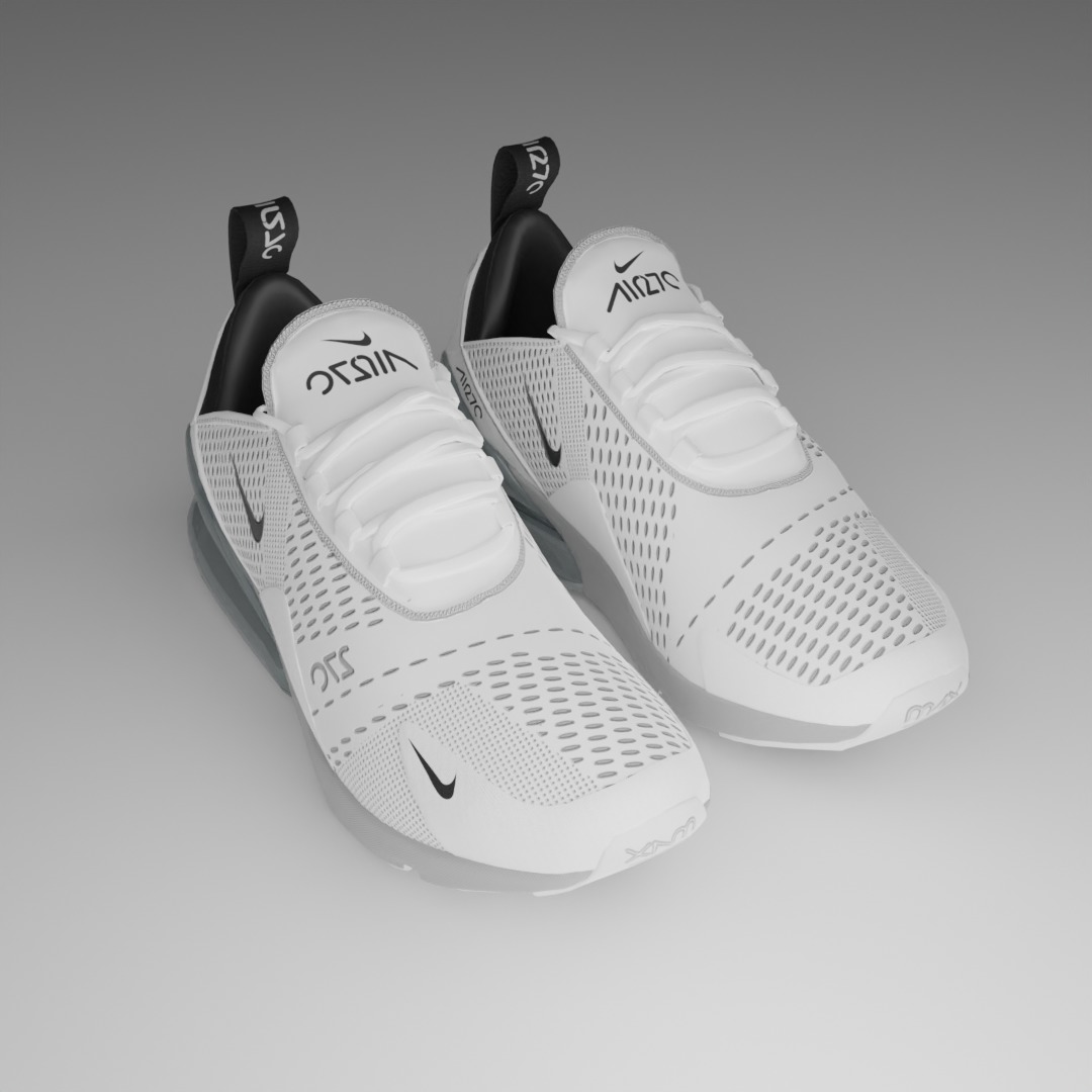 Nike Air 270 Low-poly 3D model_5