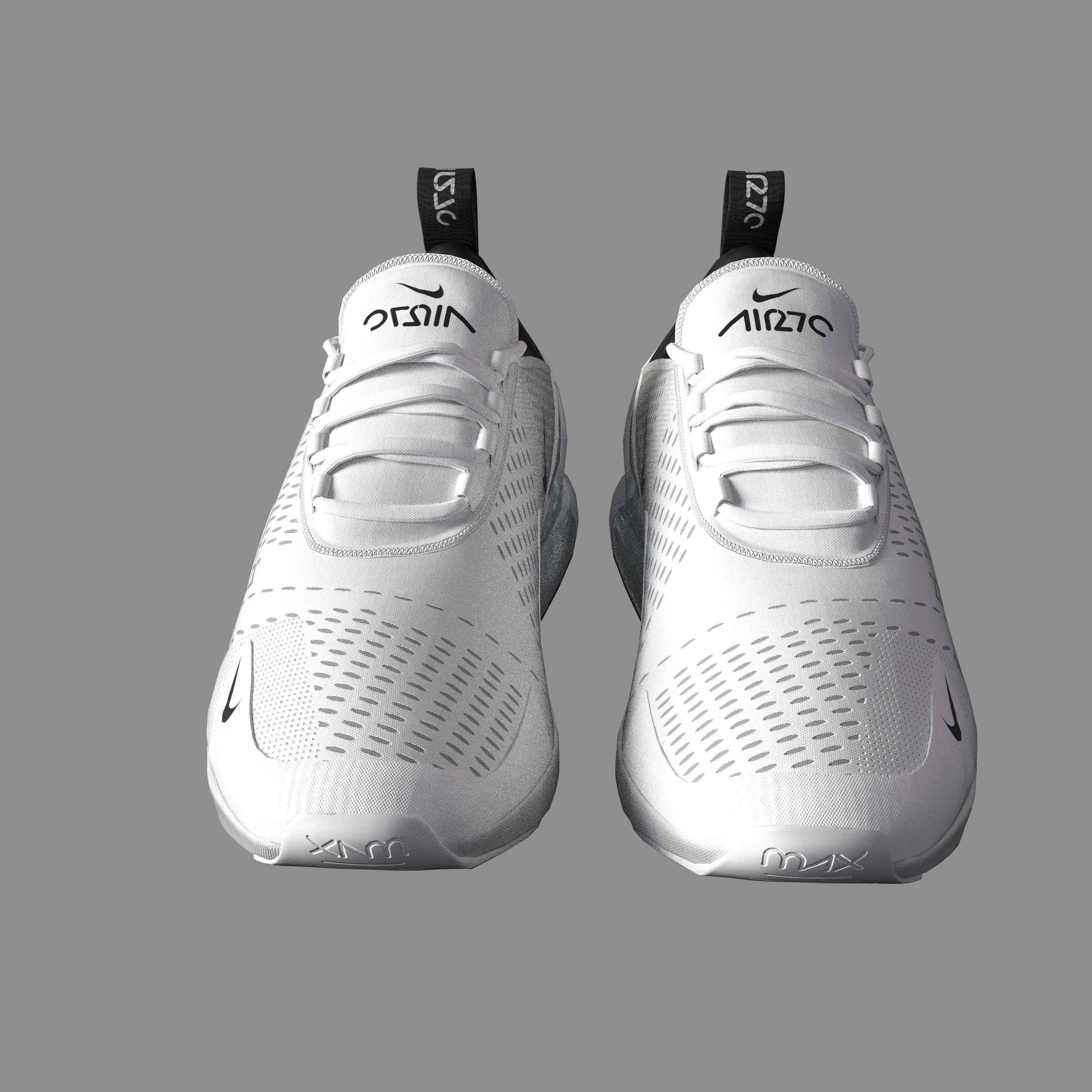 Nike Air 270 Low-poly 3D model_4