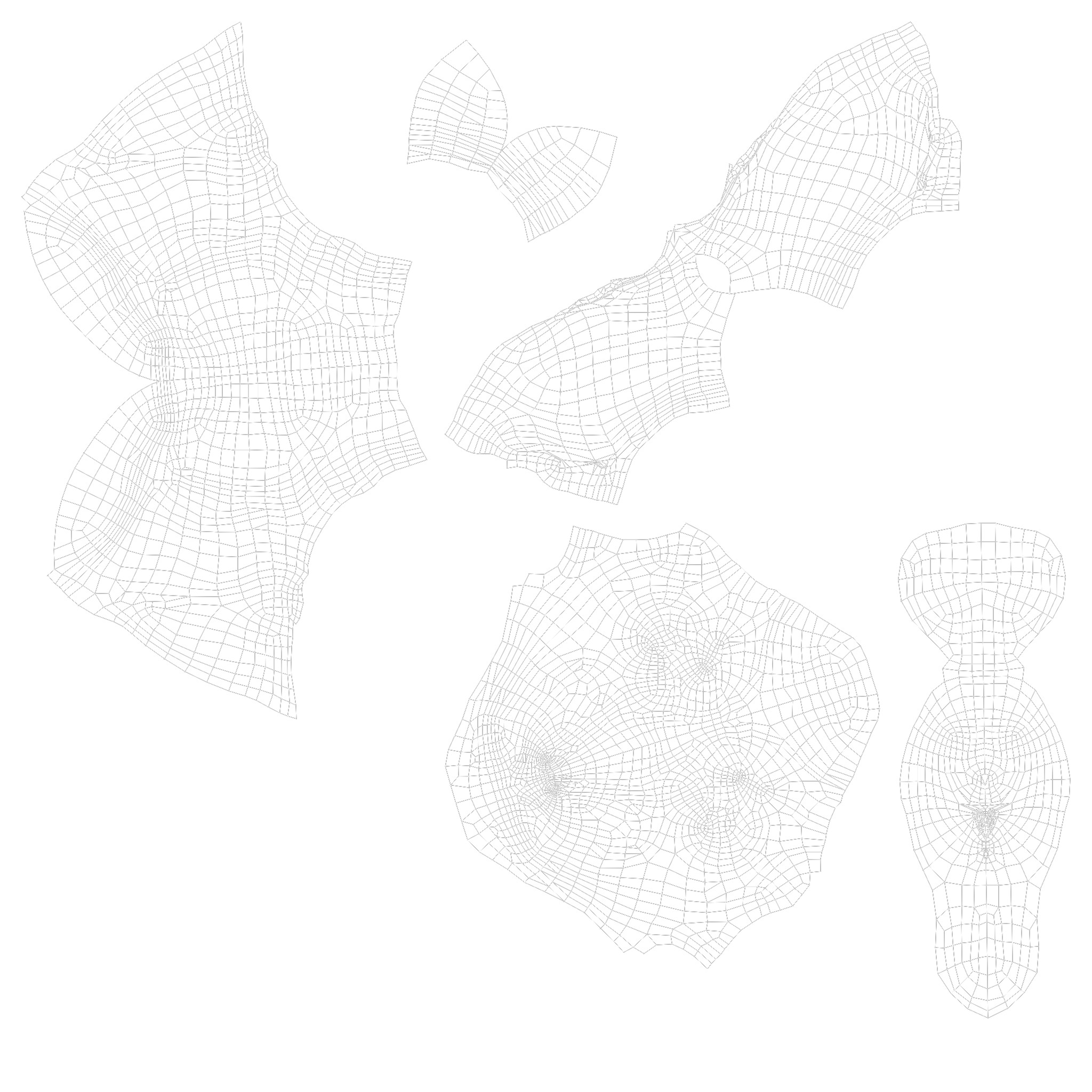 dinosaur Low-poly 3D model_8