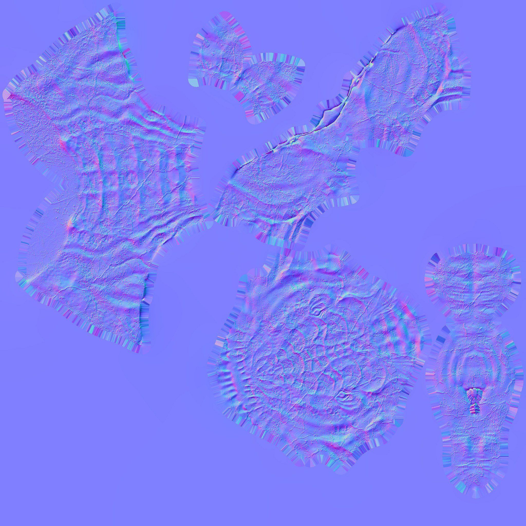 dinosaur Low-poly 3D model_7