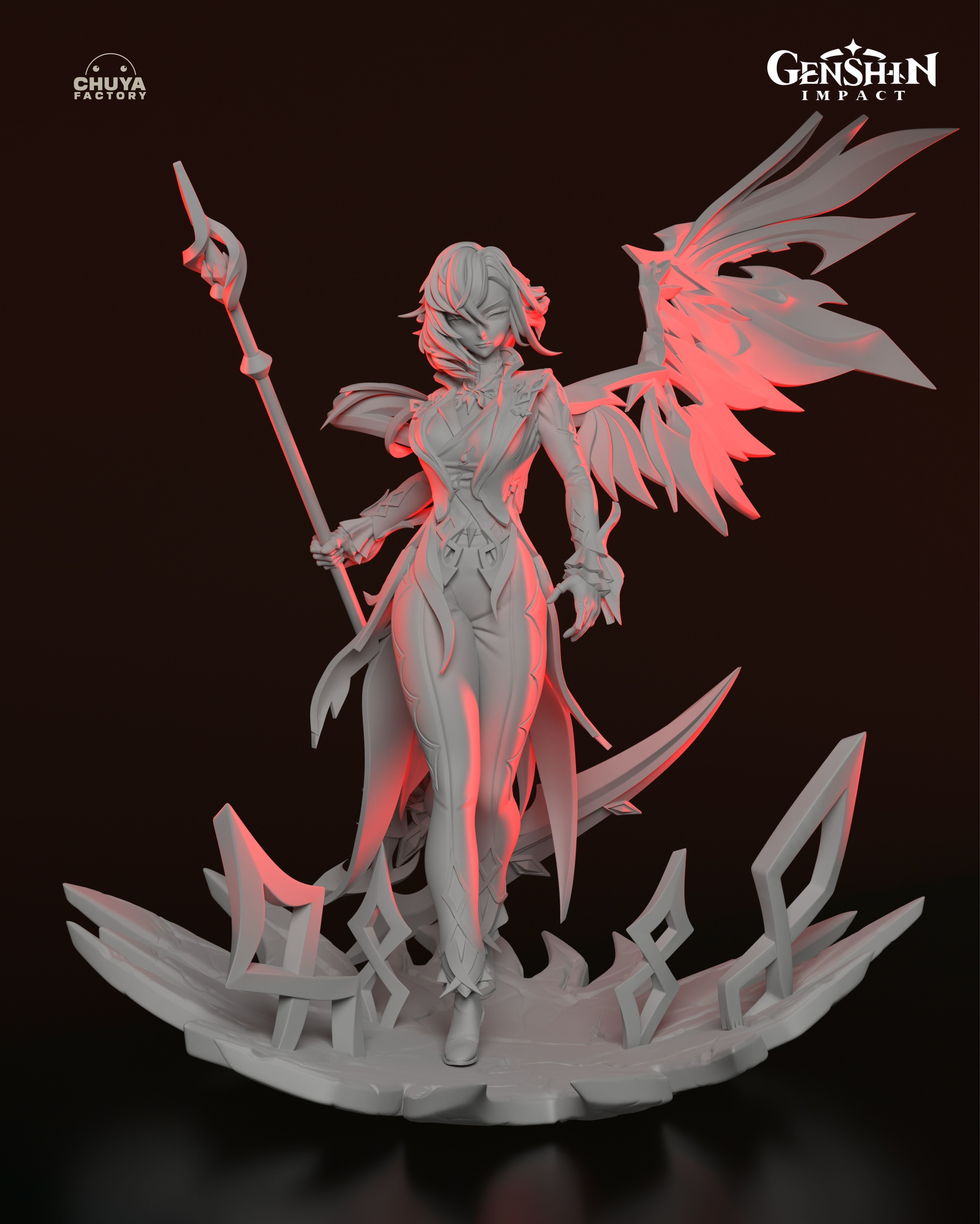 Arlecchino - Genshin Impact 3D print model_9