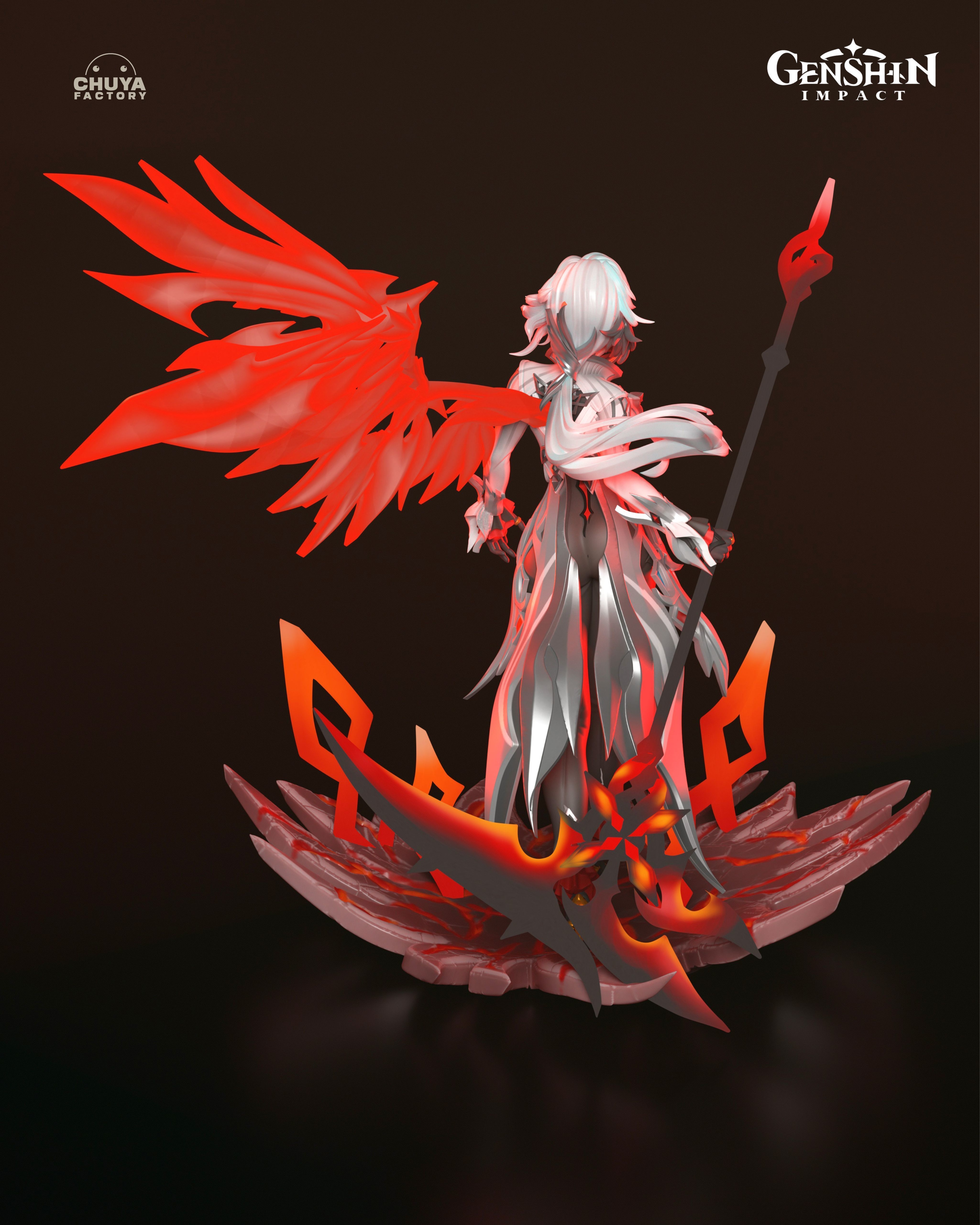 Arlecchino - Genshin Impact 3D print model_4