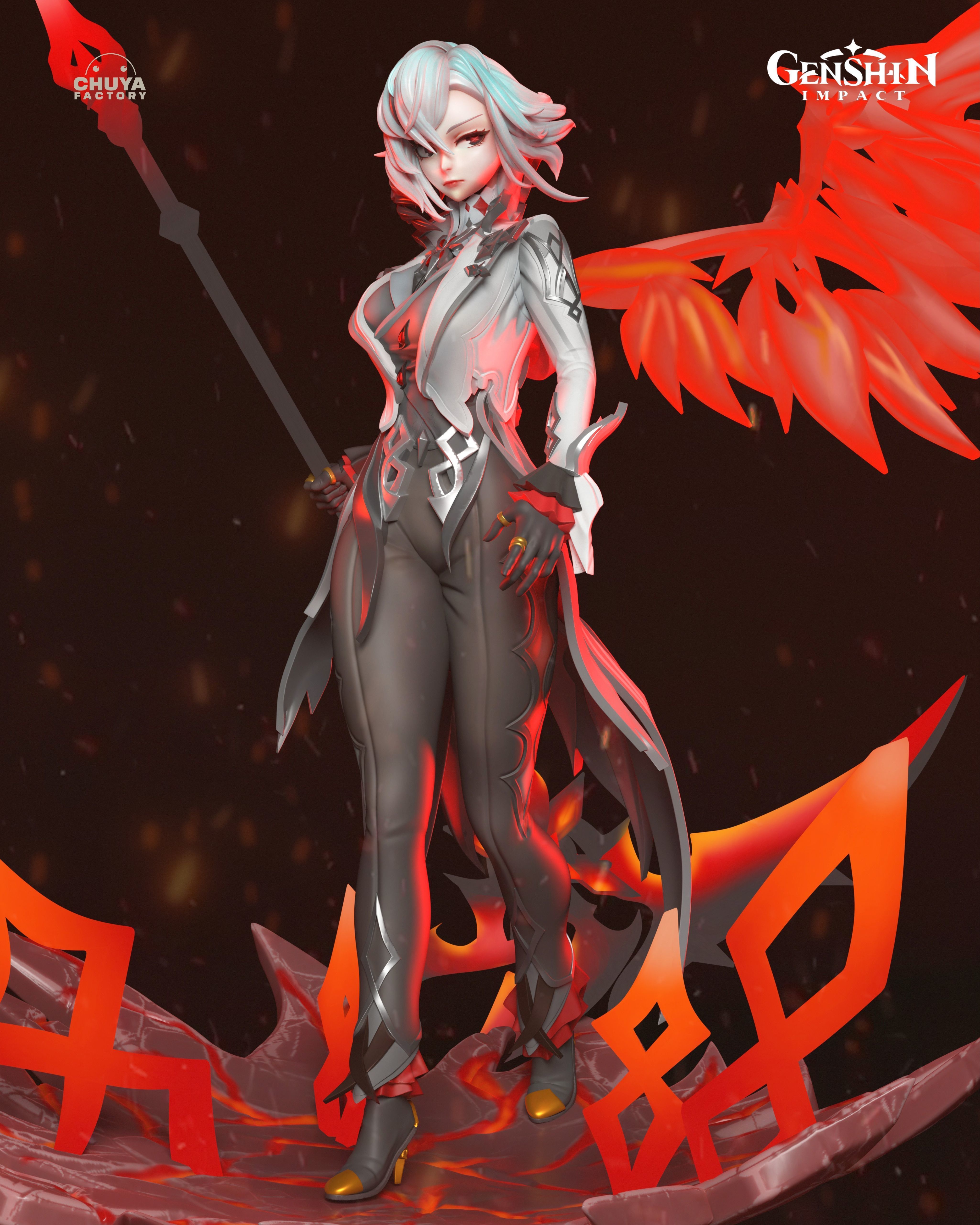 Arlecchino - Genshin Impact 3D print model_5