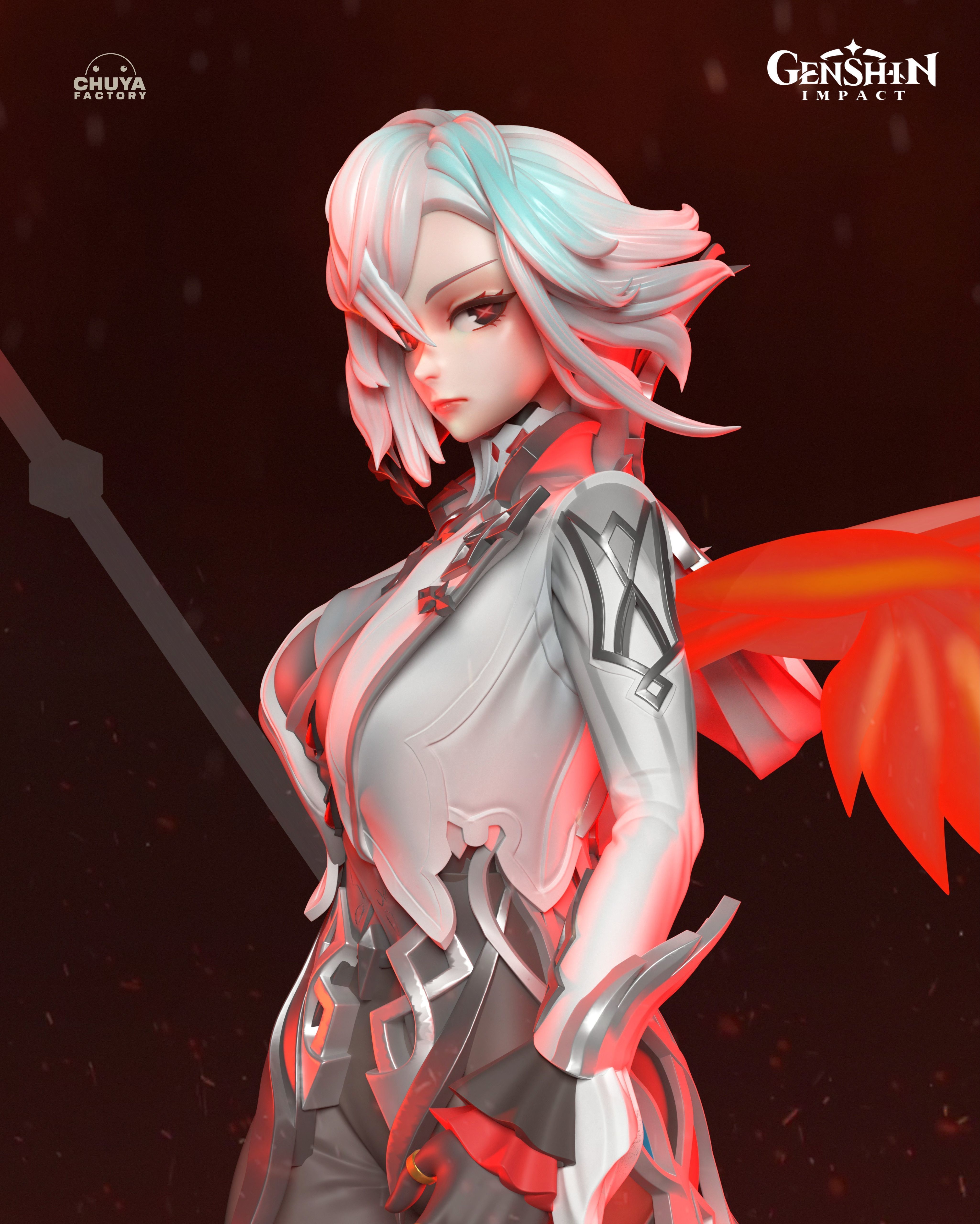 Arlecchino - Genshin Impact 3D print model_1