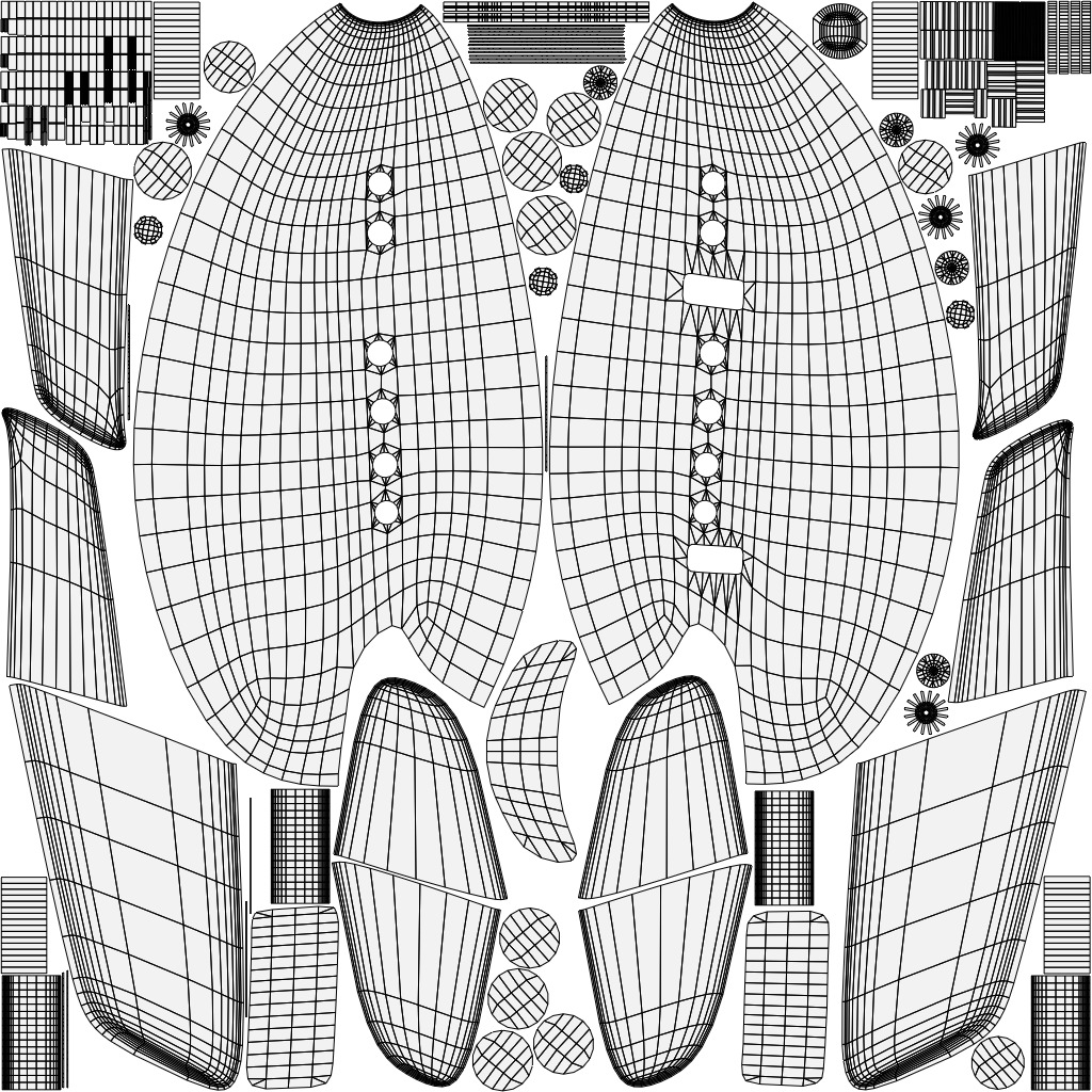 Cartoon Plane Low-poly 3D model_22
