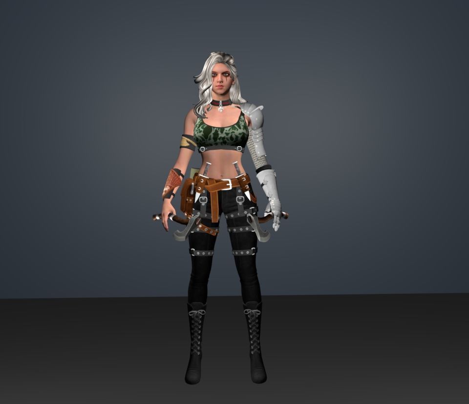 sophia chr 3D model_1