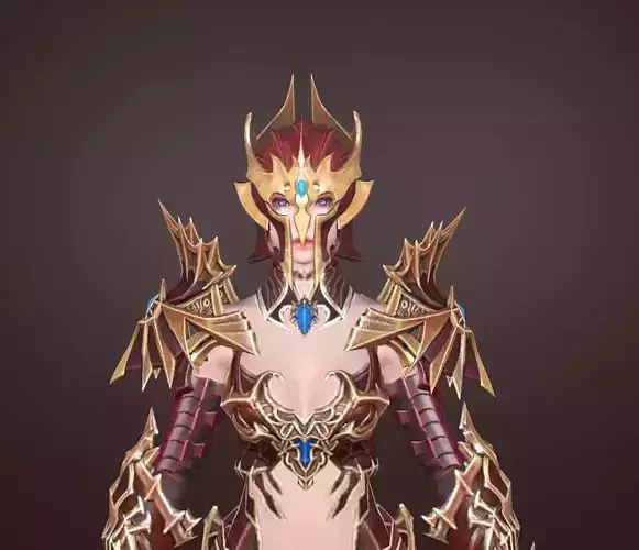 elf ellyraid  3D model
