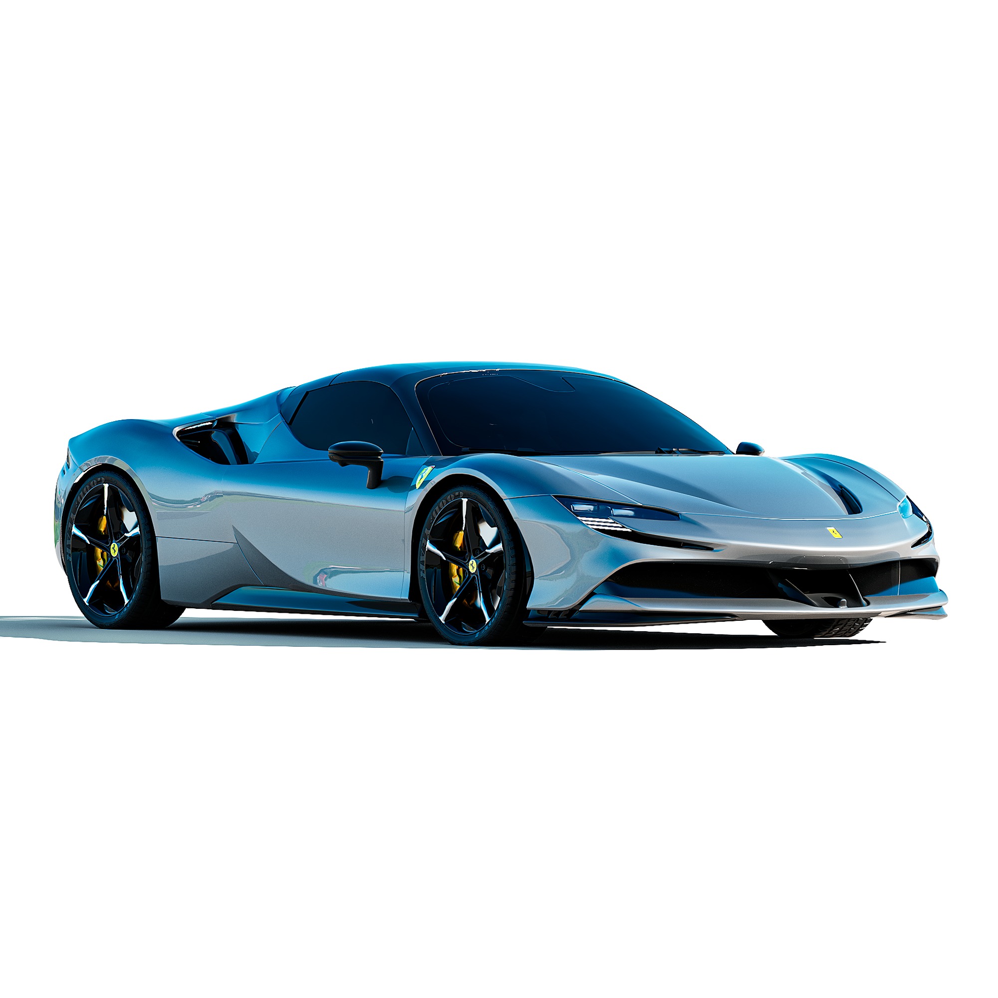 Ferrari SF90 Spider 3D model_1