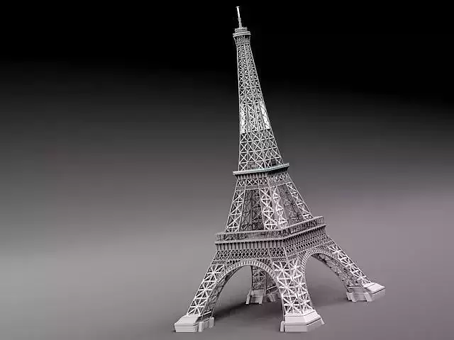 Eiffel Tower 3D model